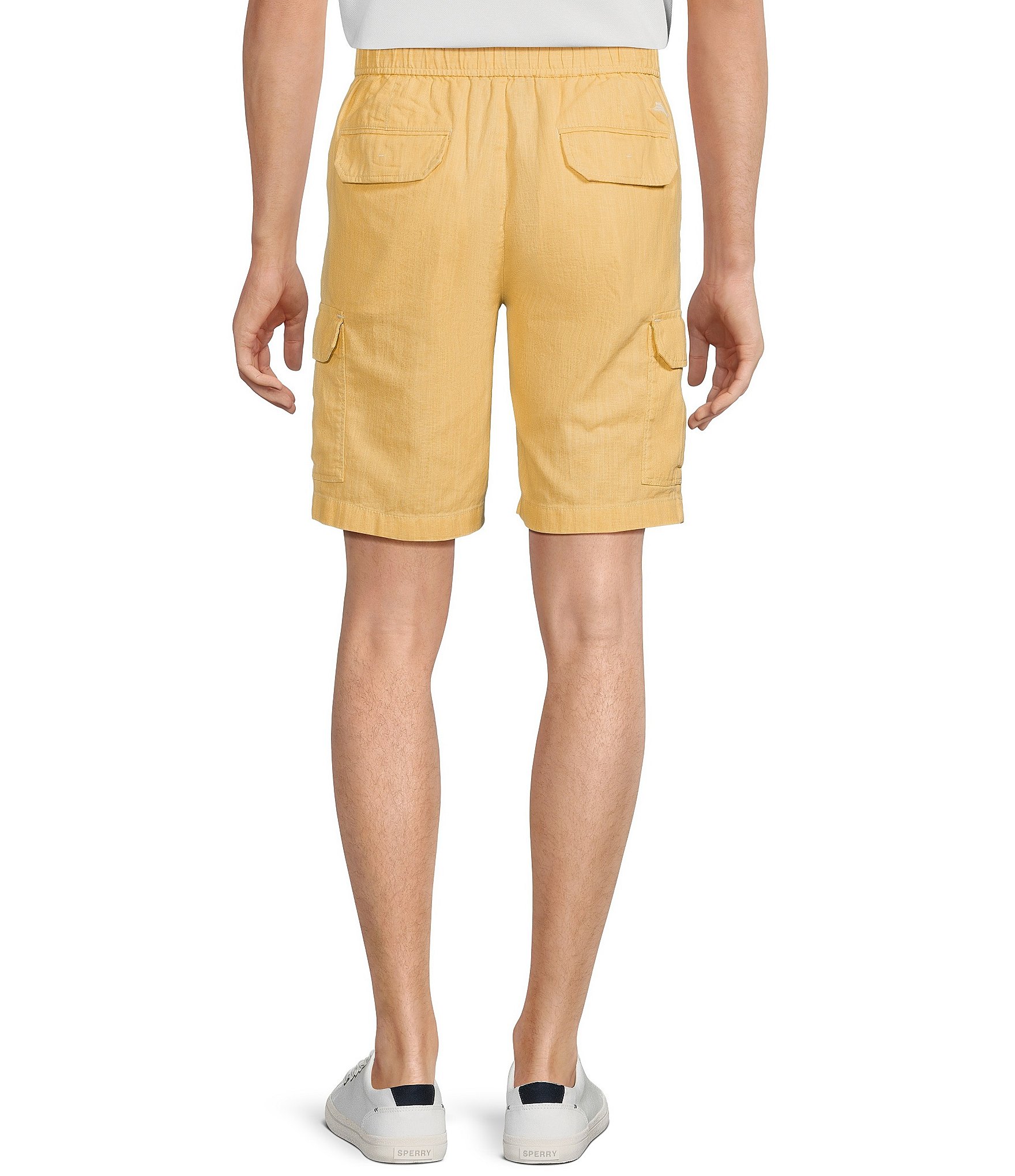 Tommy Bahama Linen The Dream 10#double; Inseam Cargo Shorts