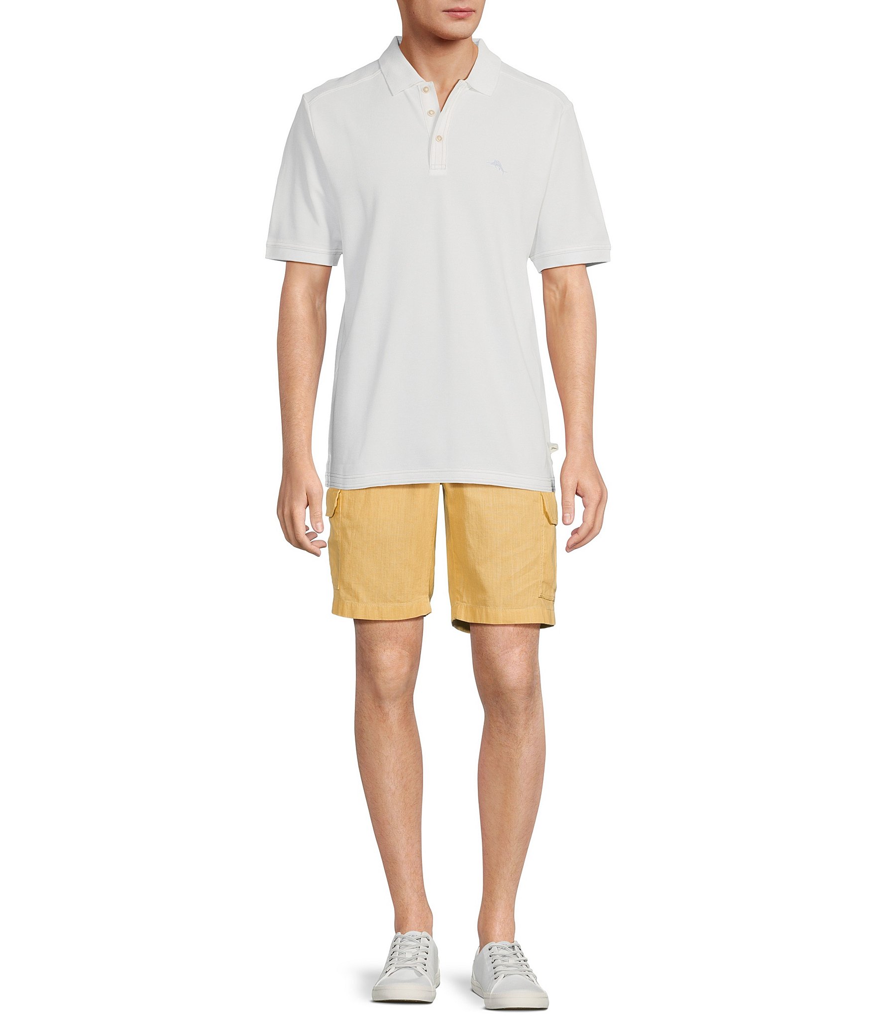 Tommy Bahama Linen The Dream 10#double; Inseam Cargo Shorts