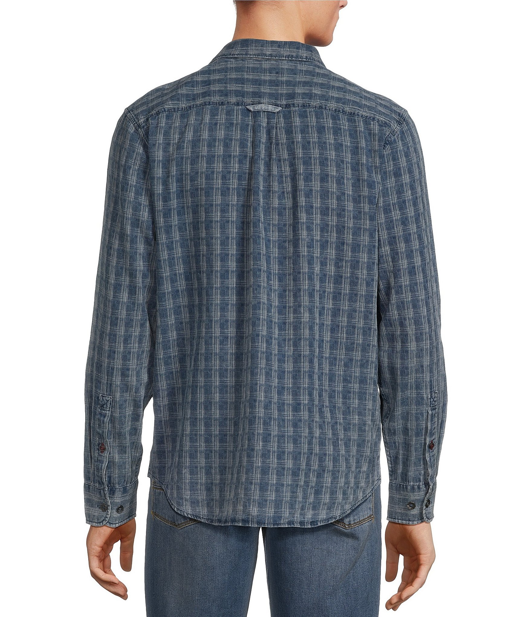 Tommy Bahama Lopez Island Checked Long Sleeve Woven Shirt