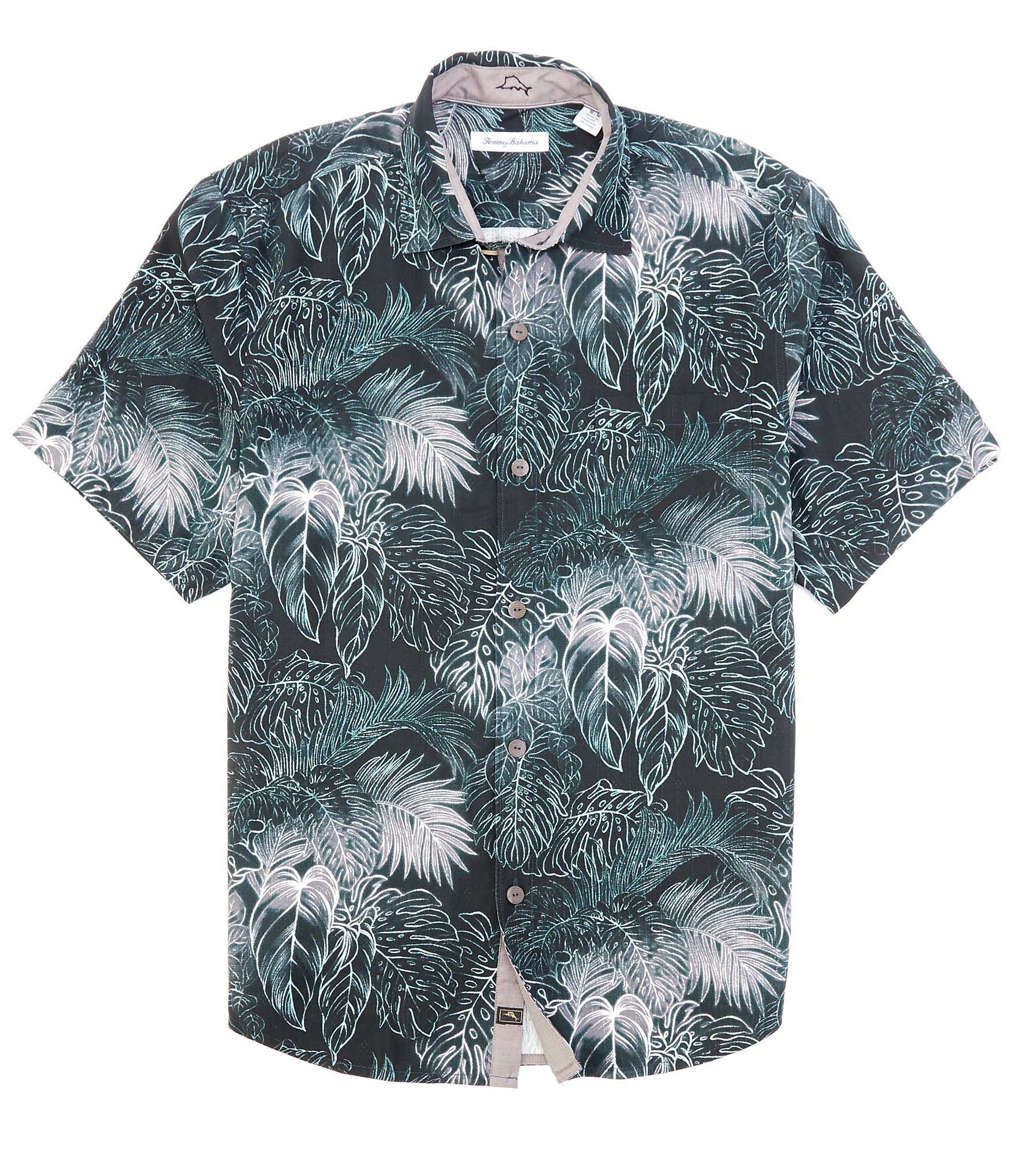 Tommy Bahama Luminescent Fronds Short-Sleeve Woven Shirt | Dillard's