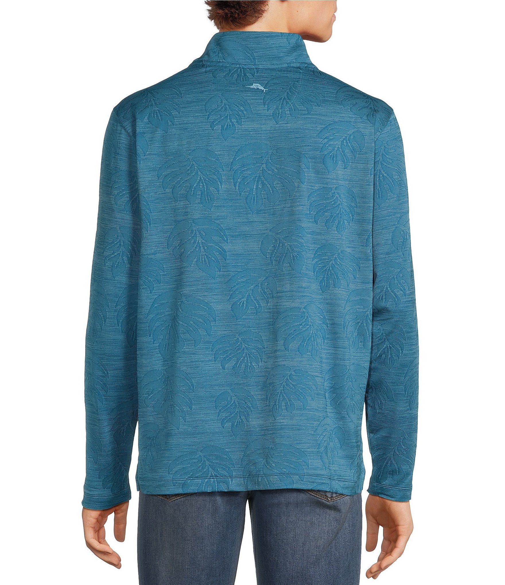 Tommy Bahama Monsterra Fade Half-Zip Pullover