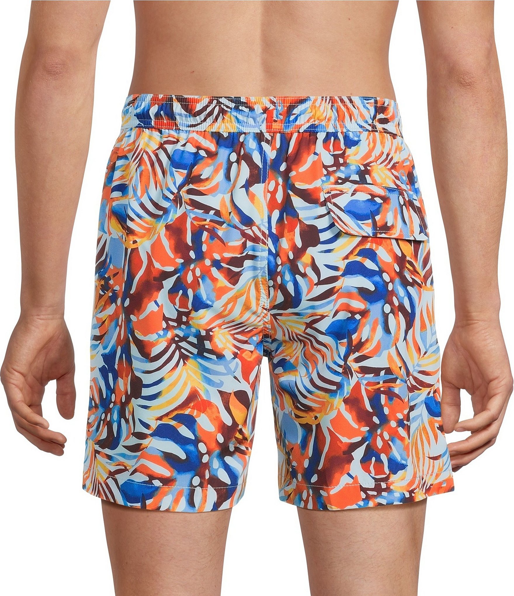 Tommy Bahama Naples Royal Palms 6#double; Swim Trunks