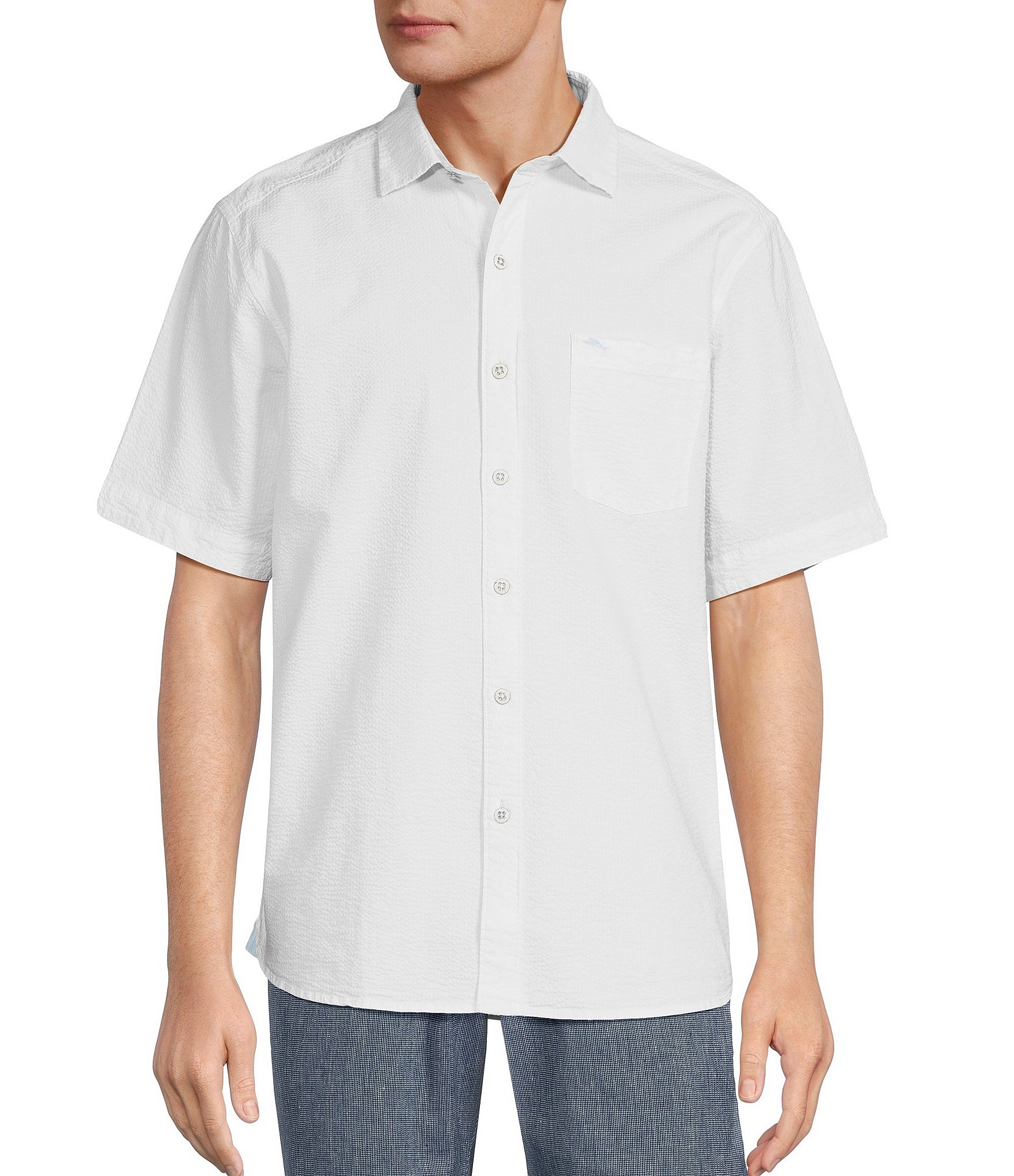 Tommy Bahama Nova Wave Short-Sleeve Woven Shirt | Dillard's