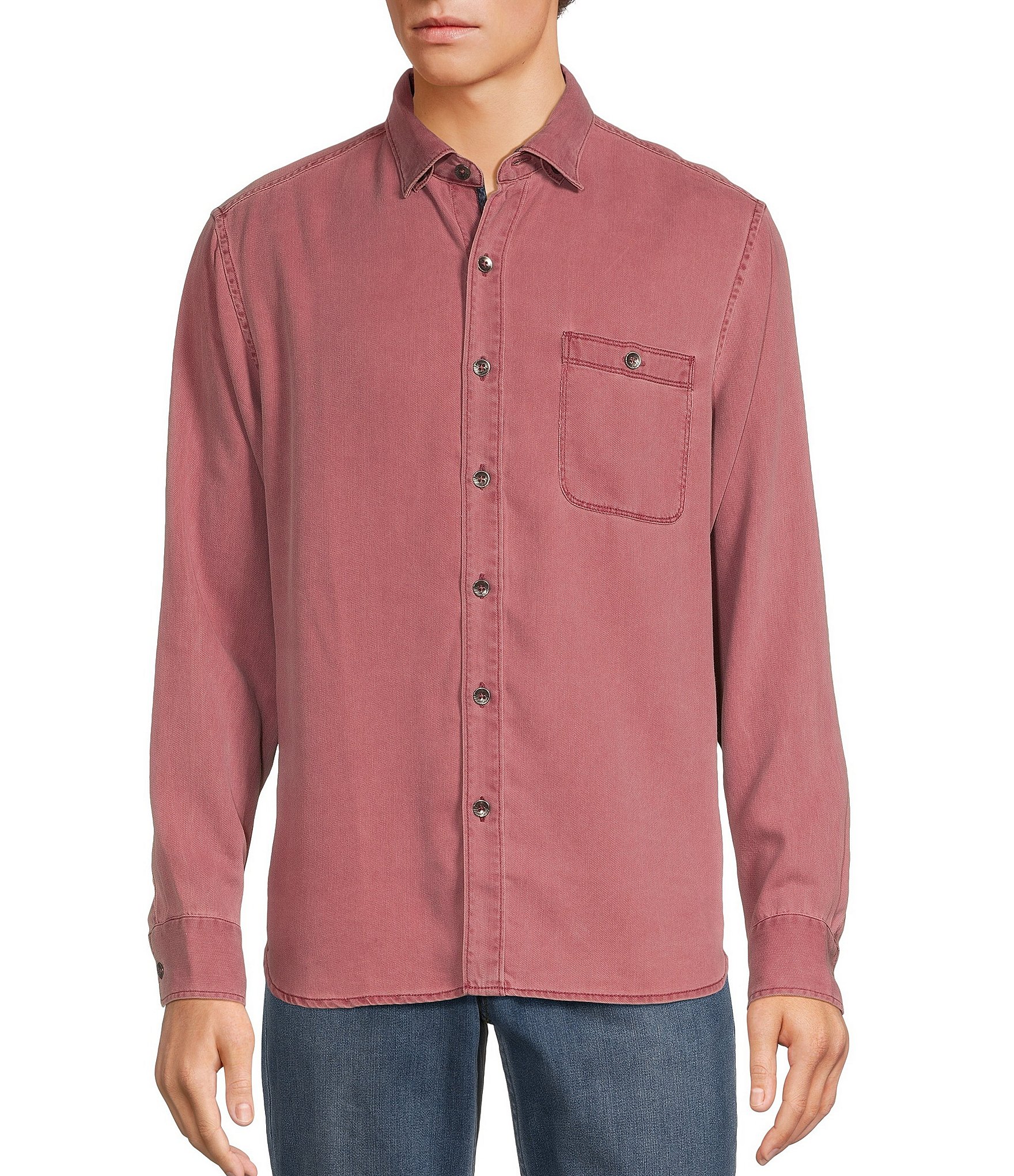 Tommy Bahama Ocean Wash Twilly Long Sleeve Woven Shirt