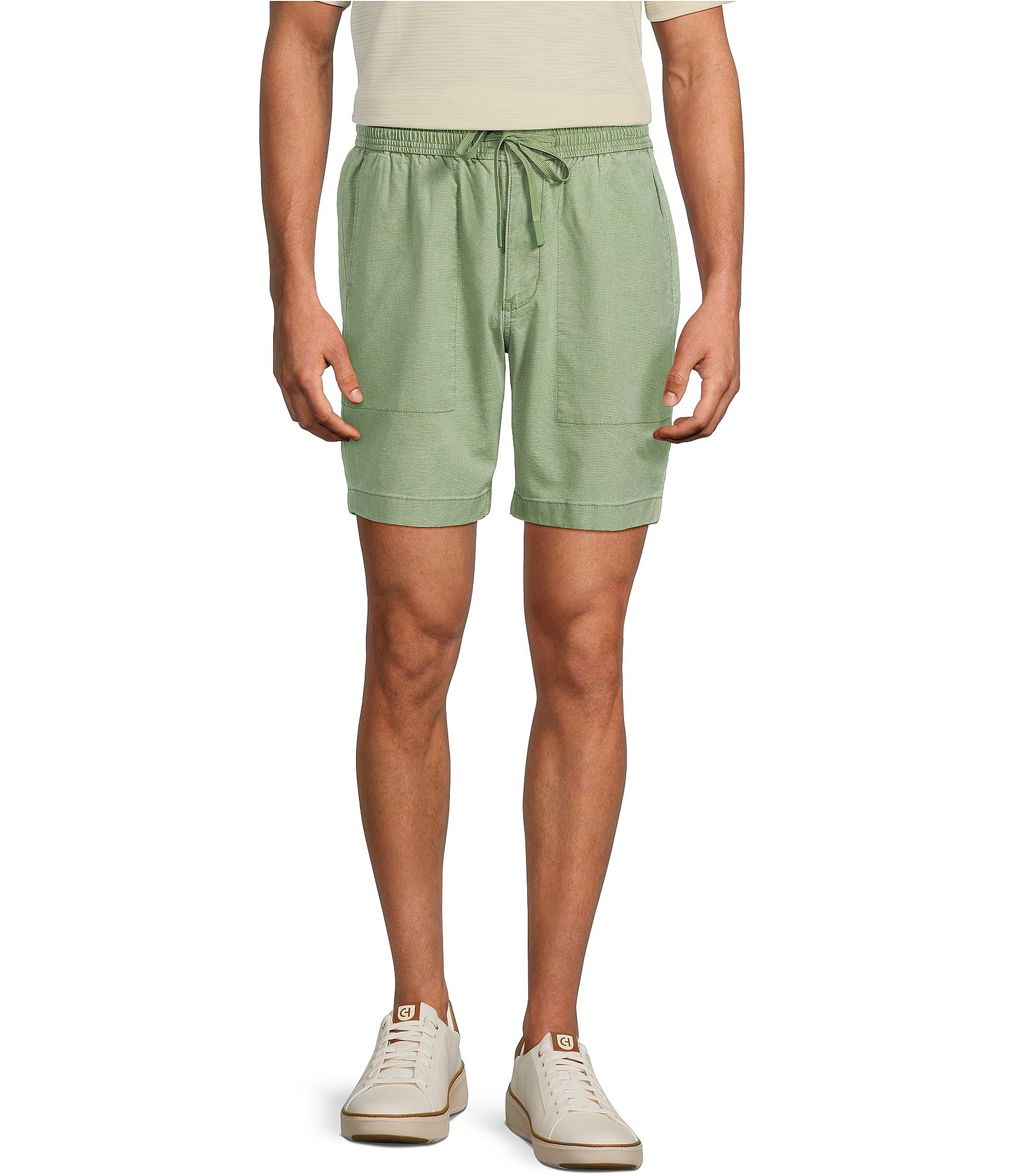 Tommy Bahama Ohana Beach Pull-On 8#double; Inseam Shorts