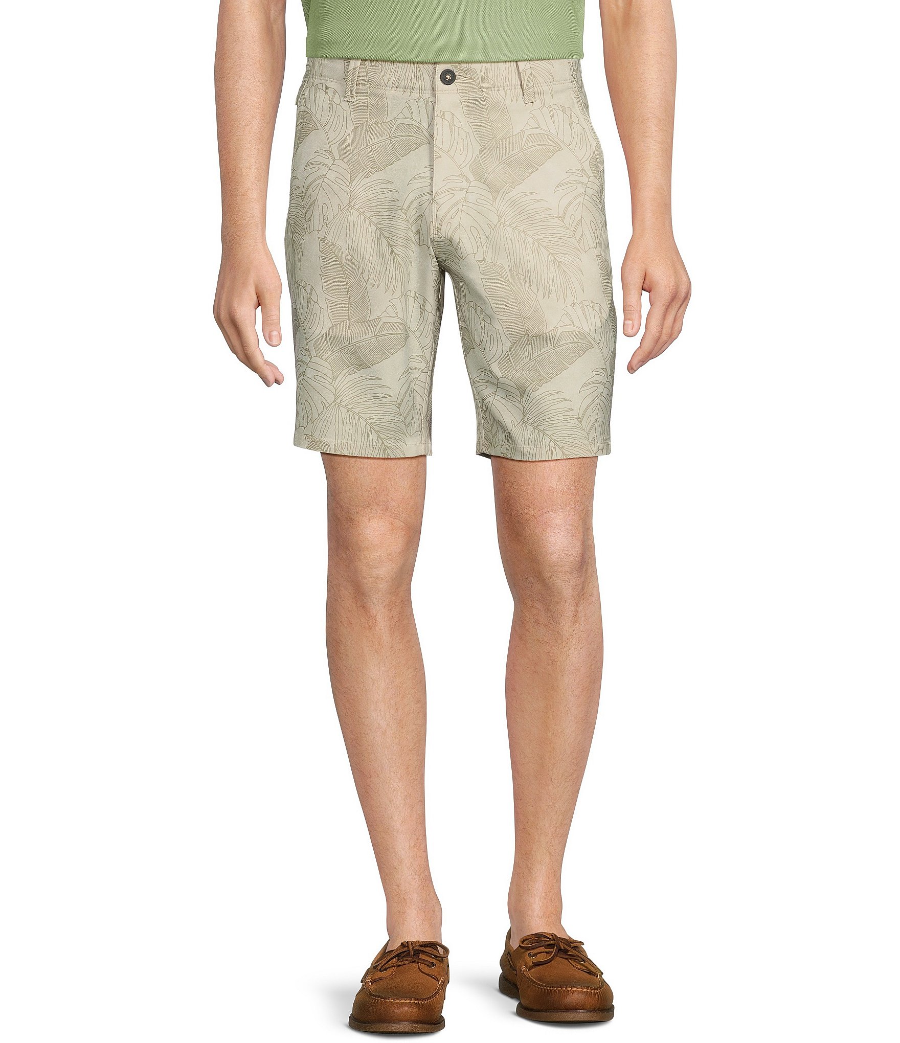 Tommy Bahama On Par Vines Line 8#double; Inseam Shorts