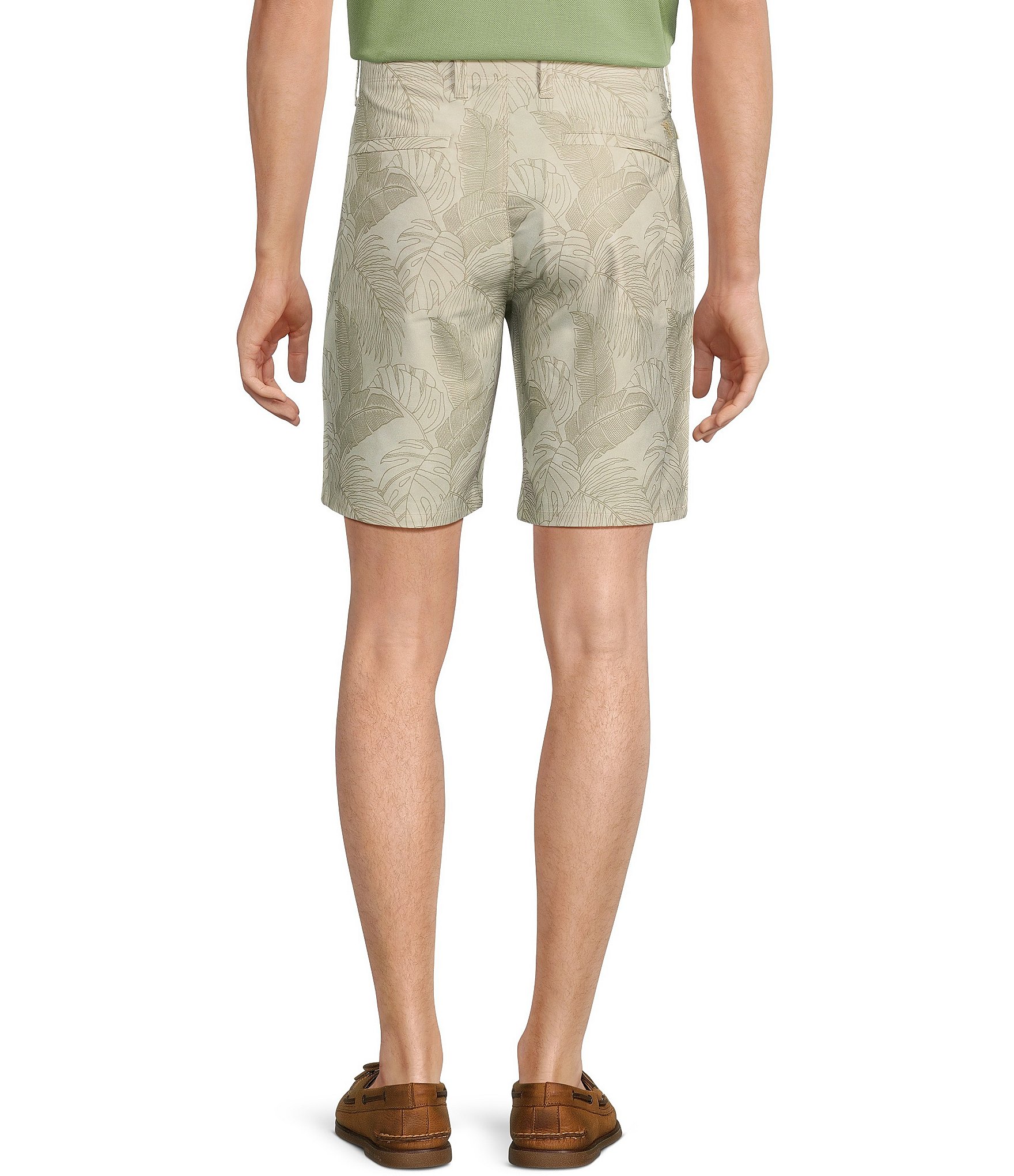 Tommy Bahama On Par Vines Line 8#double; Inseam Shorts