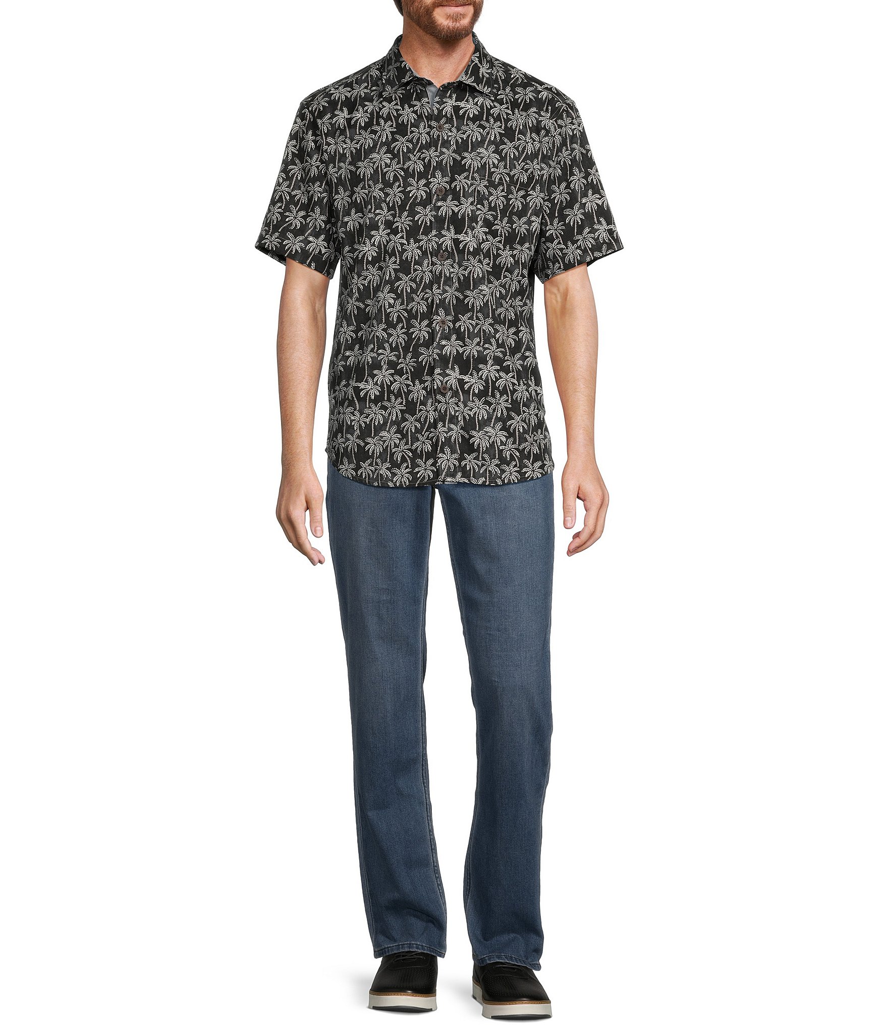 Tommy Bahama Paradise Palms Short Sleeve Woven Shirt