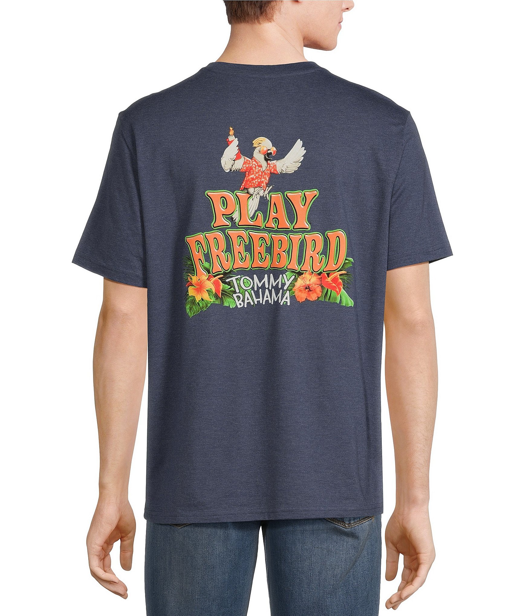 Tommy Bahama Play Freebird Short Sleeve Graphic T-Shirt