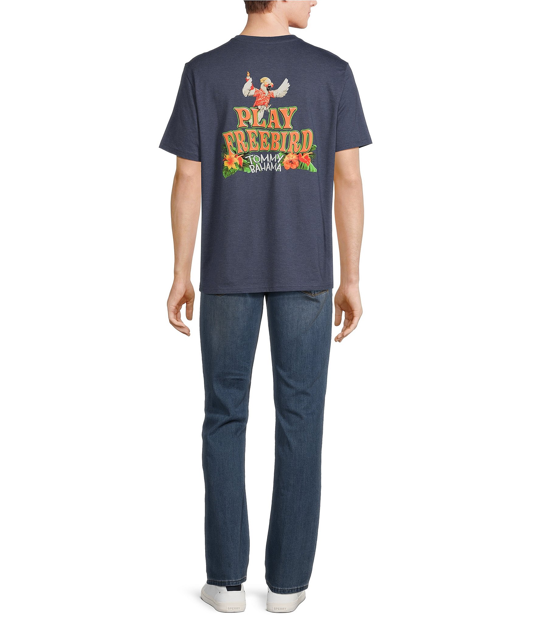 Tommy Bahama Play Freebird Short Sleeve Graphic T-Shirt