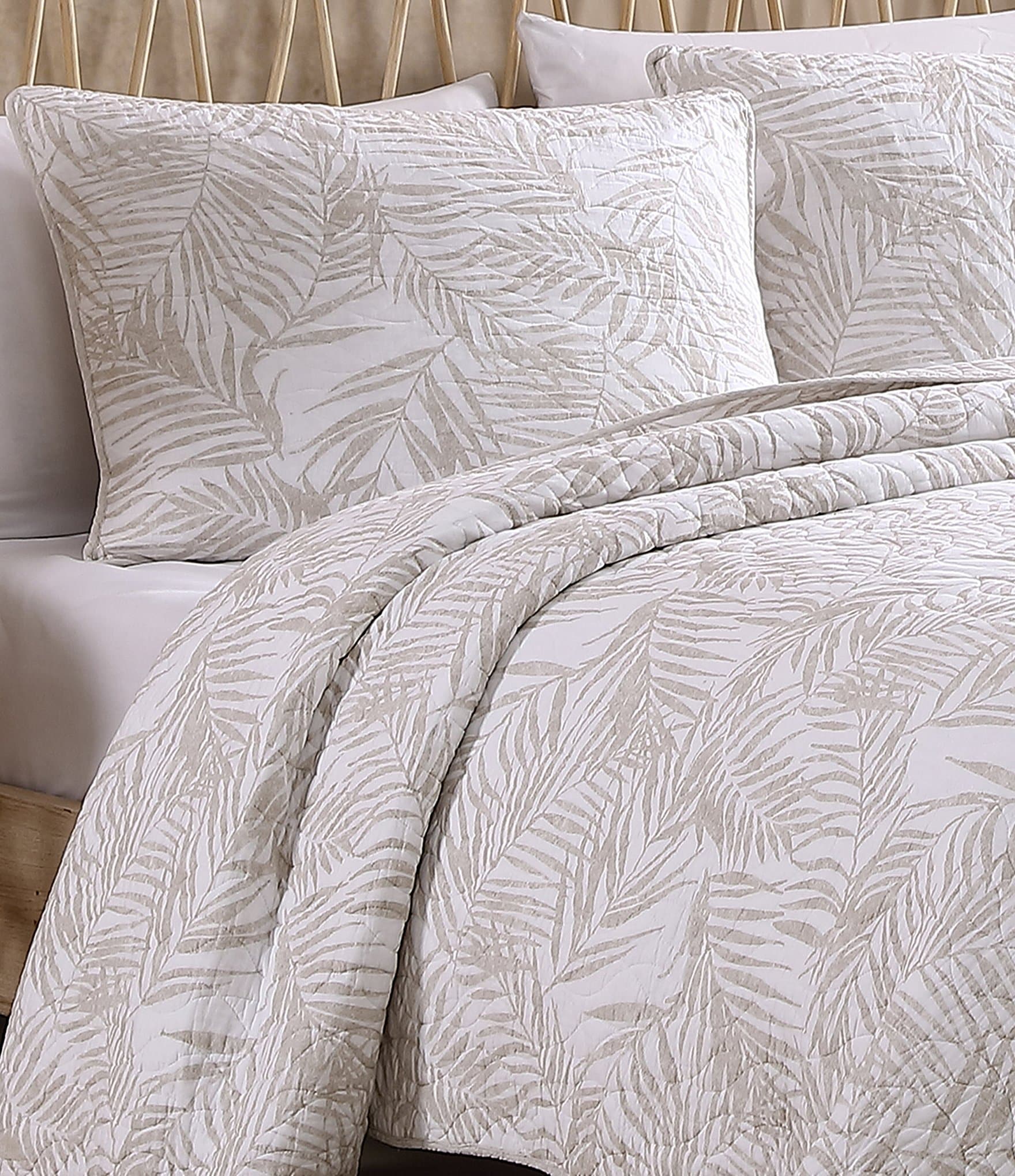 Tommy Bahama Printed Palmday Reversible Quilt Mini Set