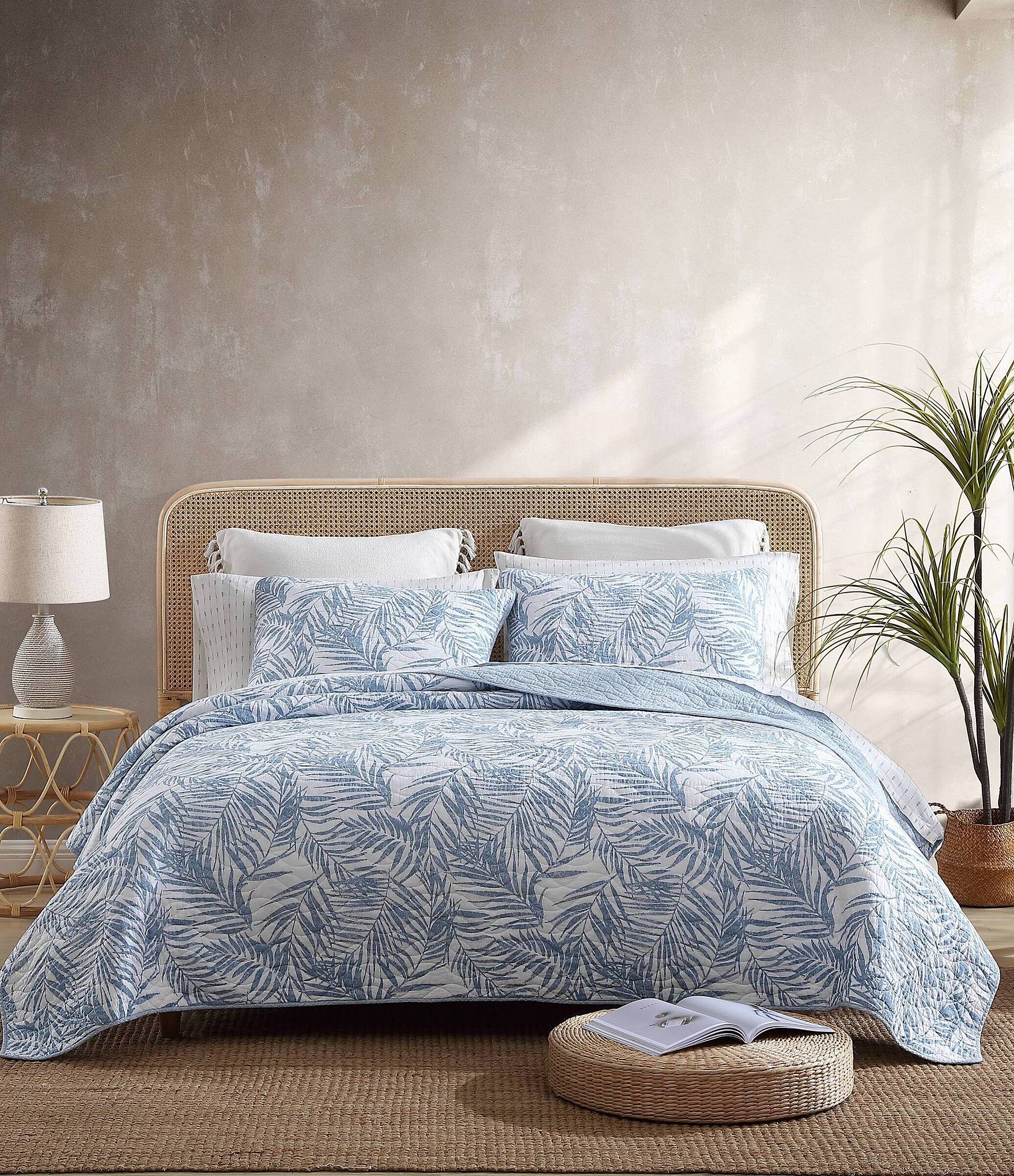 Tommy Bahama Printed Palmday Reversible Quilt Mini Set