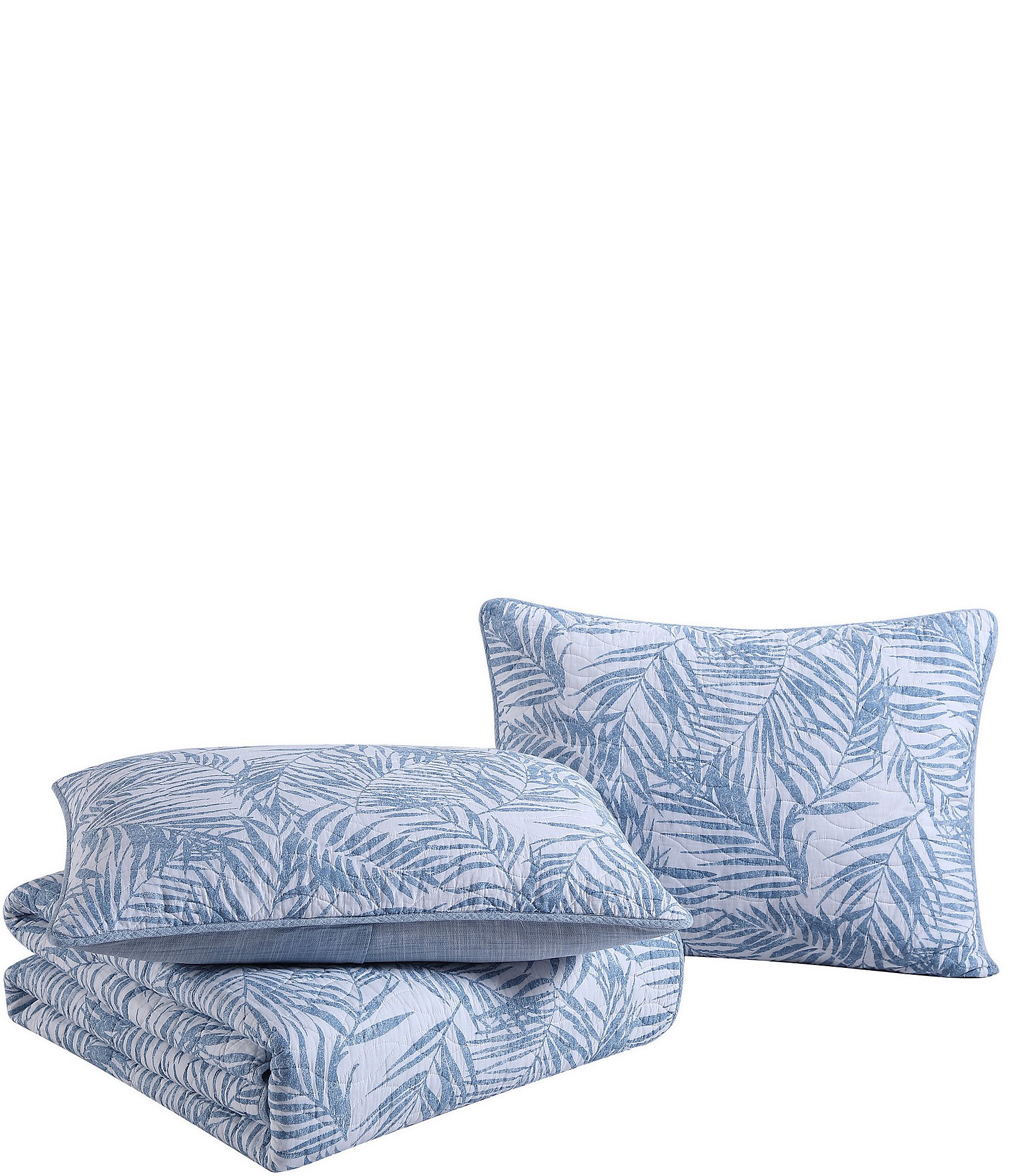 Tommy Bahama Printed Palmday Reversible Quilt Mini Set