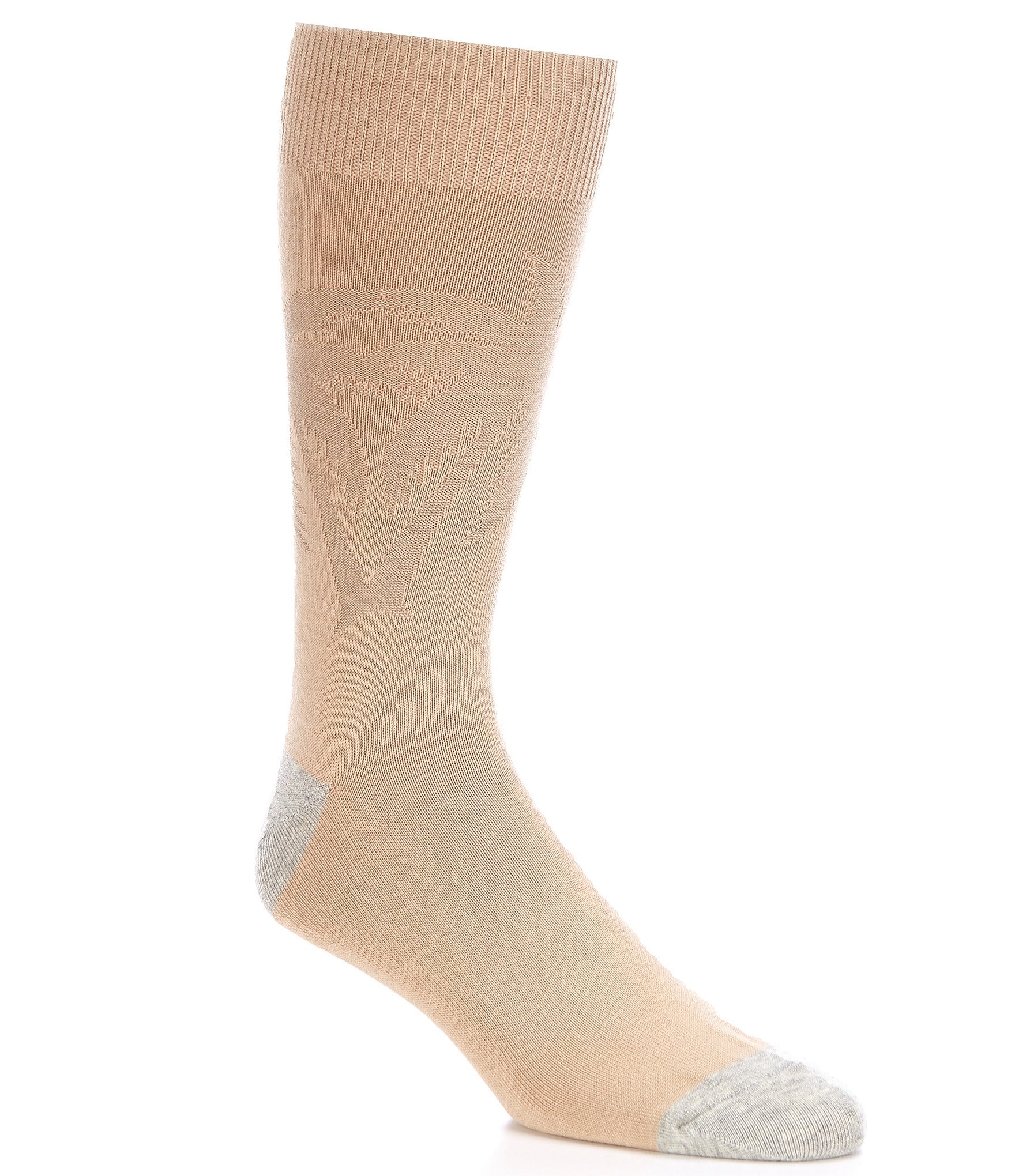 Tommy Bahama Reflection Texture Palm Crew Socks