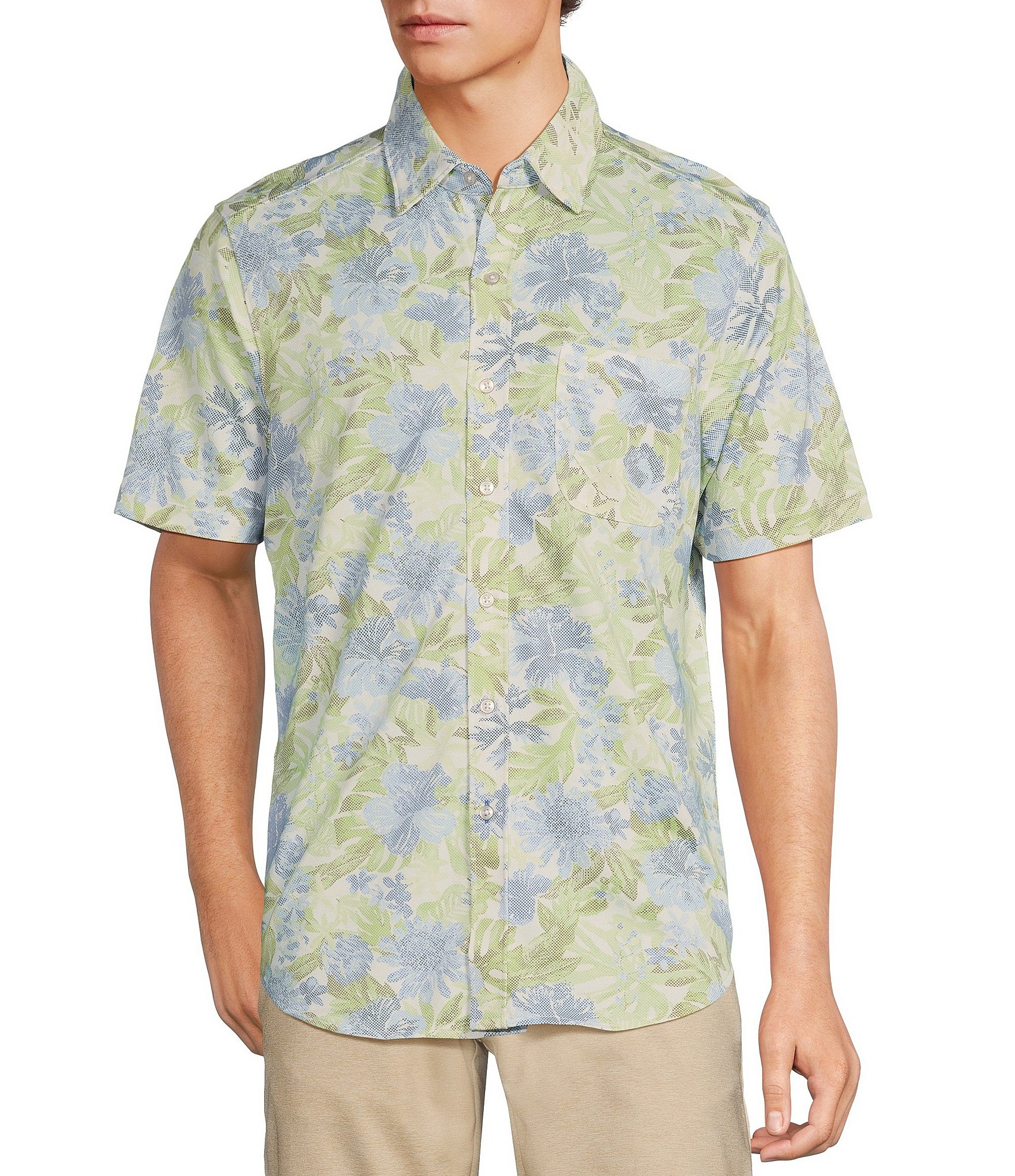 Tommy Bahama San Lucio Perfectly Paradise Short Sleeve Woven Shirt ...