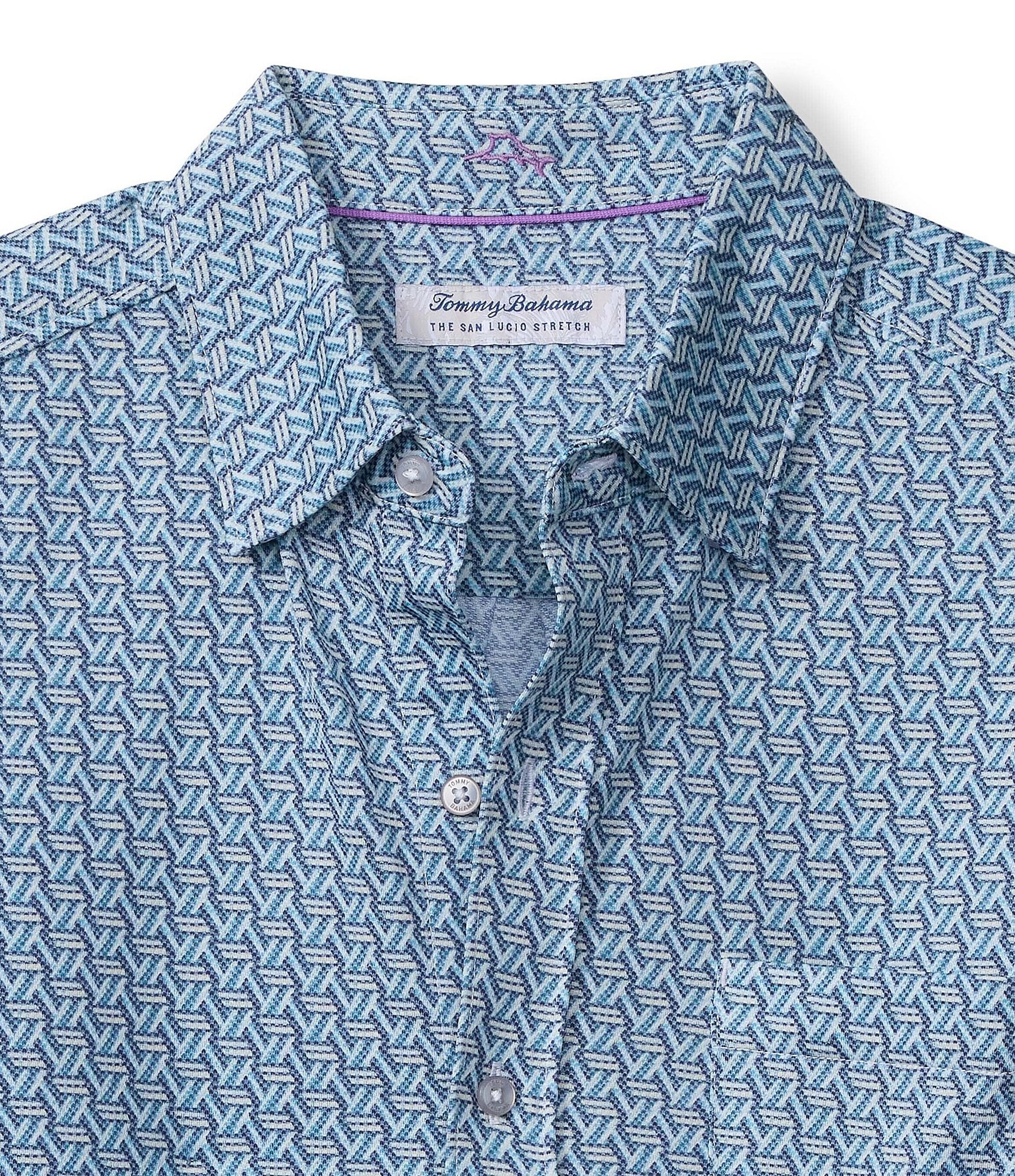 Tommy Bahama San Lucio Plaza Geo Short Sleeve Shirt