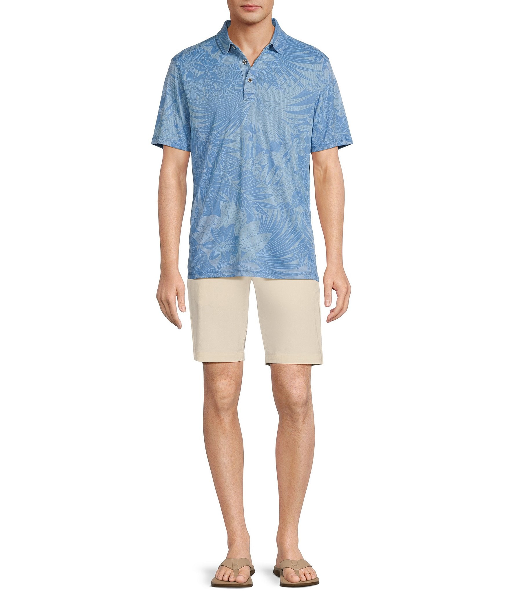 Tommy Bahama Santiago Paradise Short Sleeve Polo Shirt