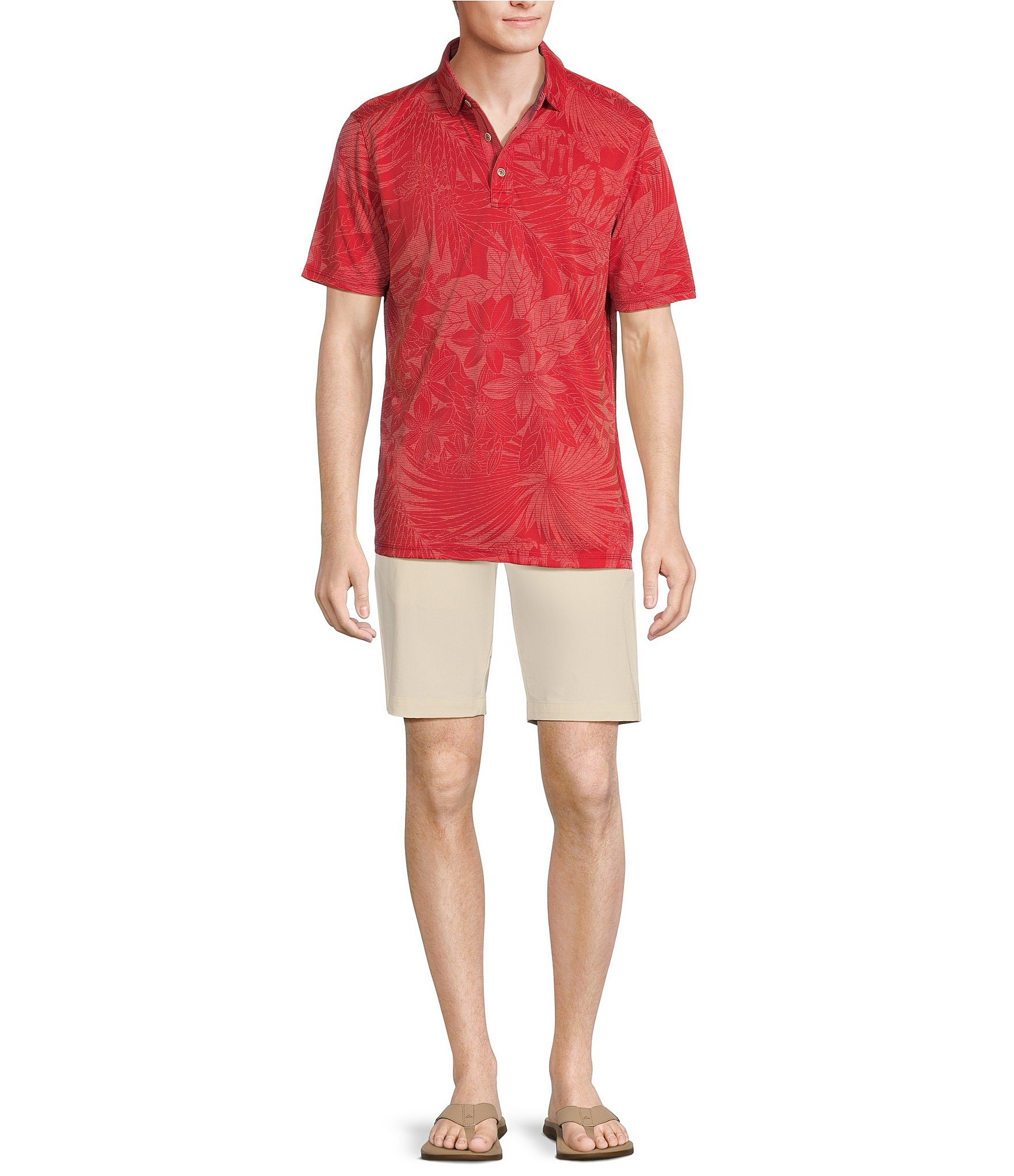 Tommy Bahama Santiago Paradise Short Sleeve Polo Shirt