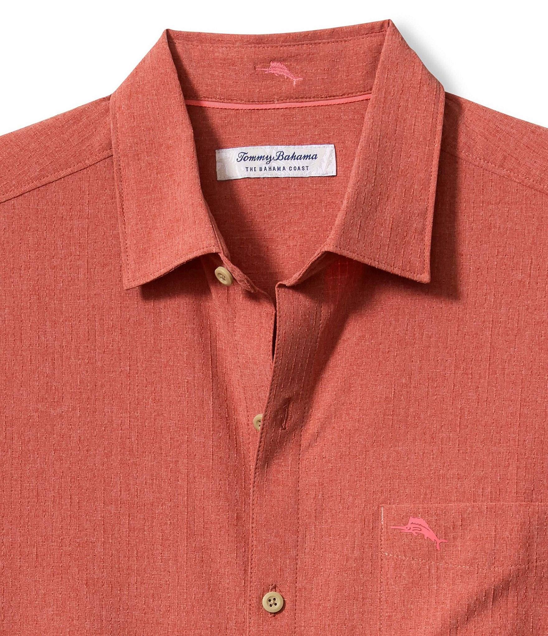 Tommy Bahama Short Sleeve Bahama Coast Sandypoint Woven Shirt