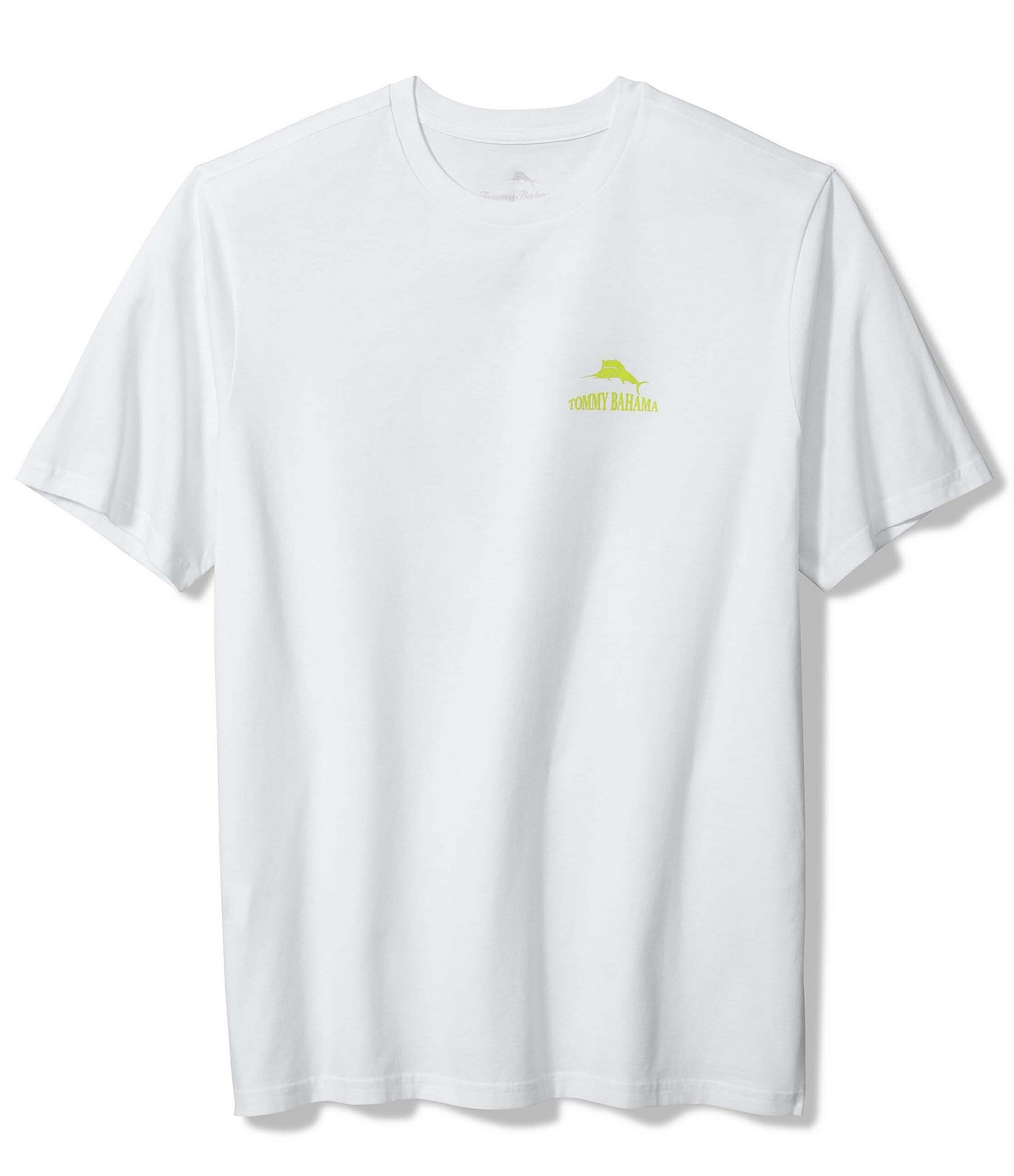 Tommy Bahama Short Sleeve V-Neck Tennis Antrum Graphic T-Shirt