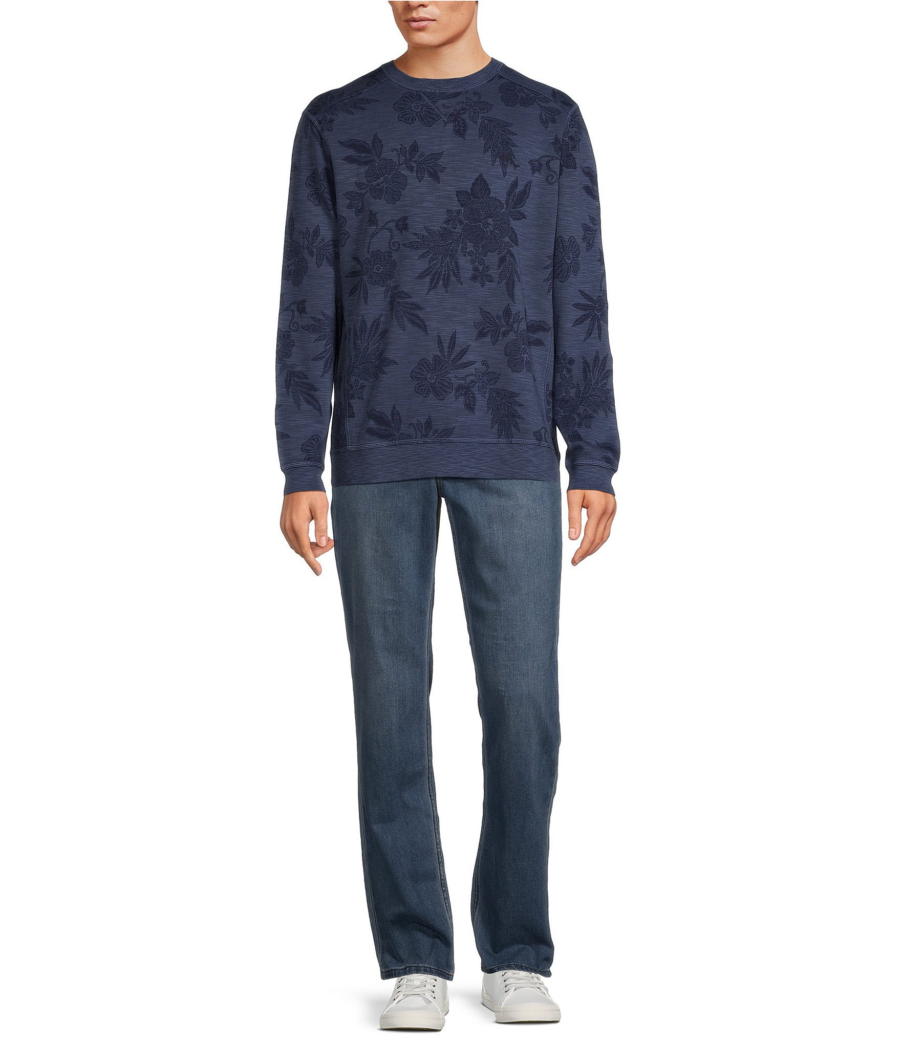 Tommy Bahama Tabago Bay Blooms Long Sleeve T-Shirt