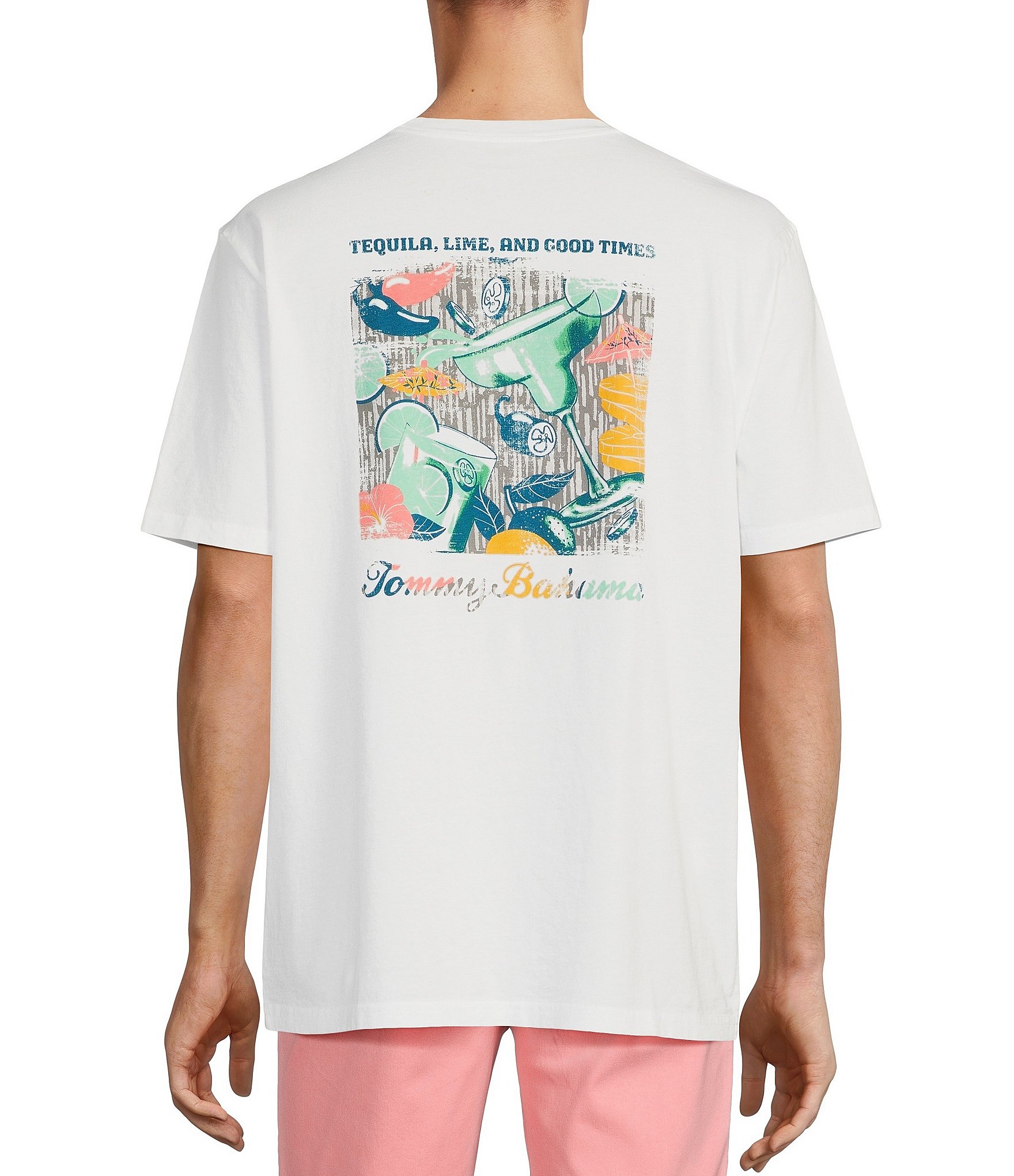 Tommy Bahama Tequila, Lime And Good Times Short Sleeve T-shirt 