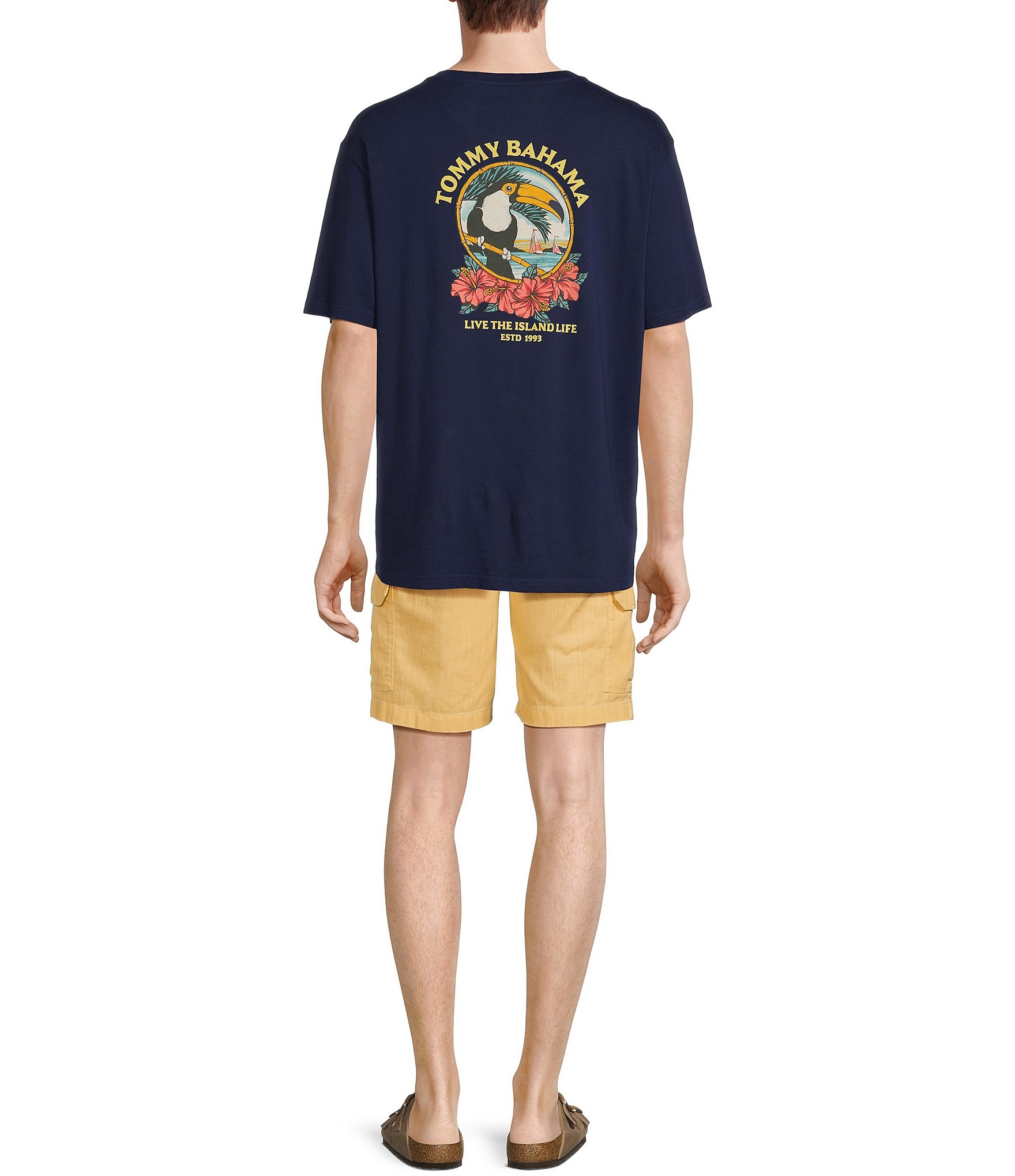 Tommy Bahama Toucan Season Short Sleeve Graphic T-Shirt