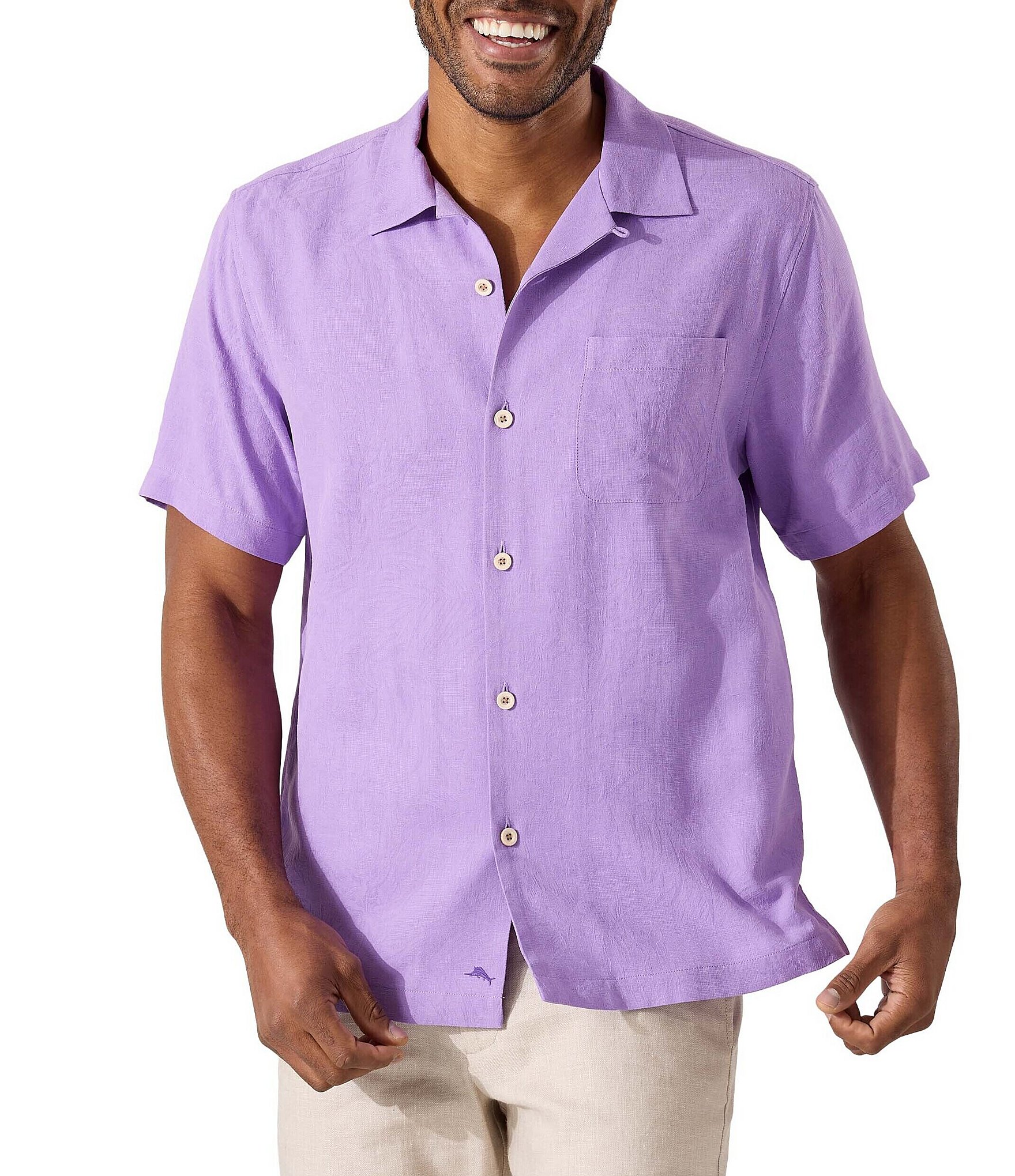 tommy bahama purple shirt