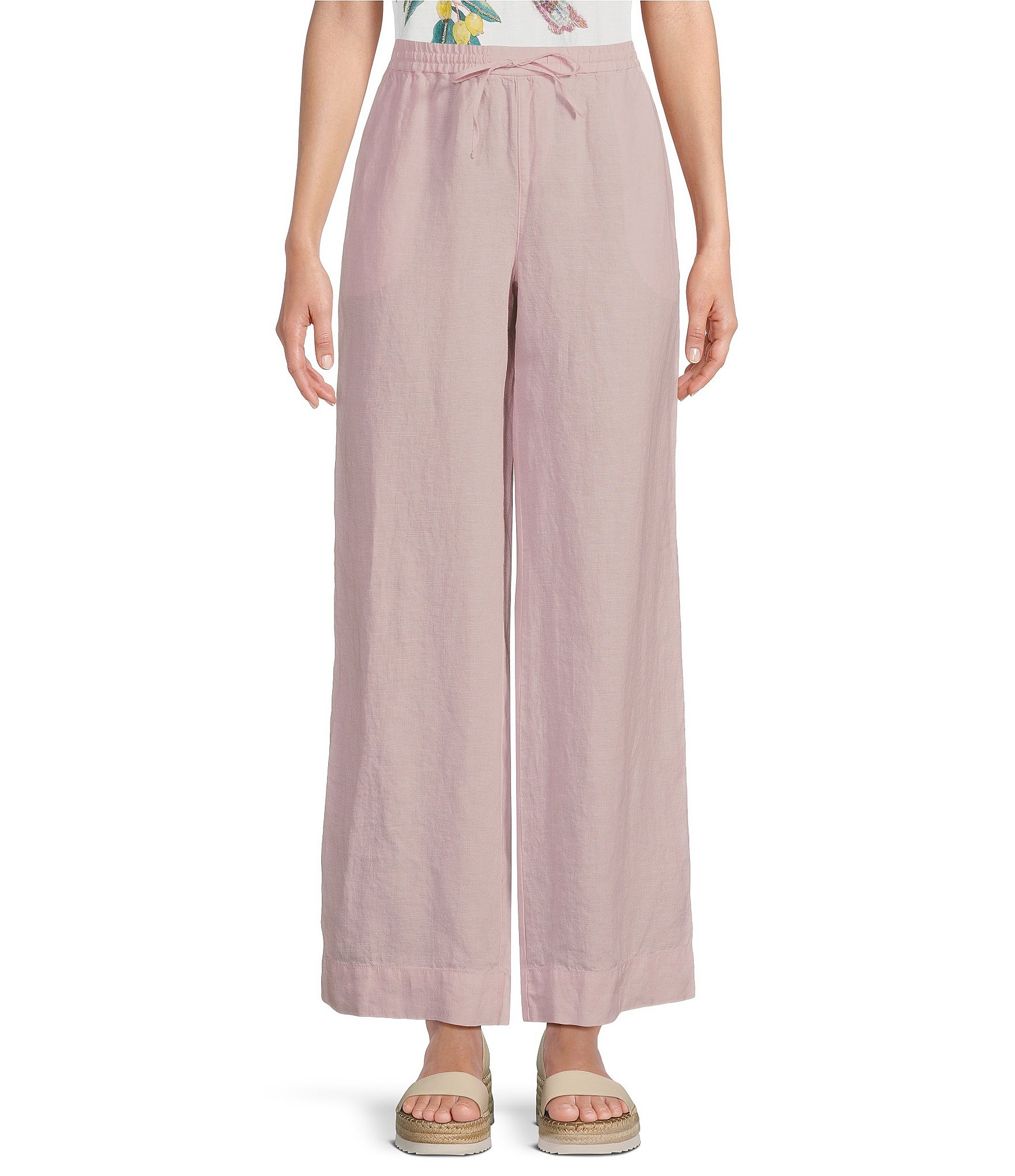 Tommy Bahama Women's Two Palms Easy Linen Pants - White