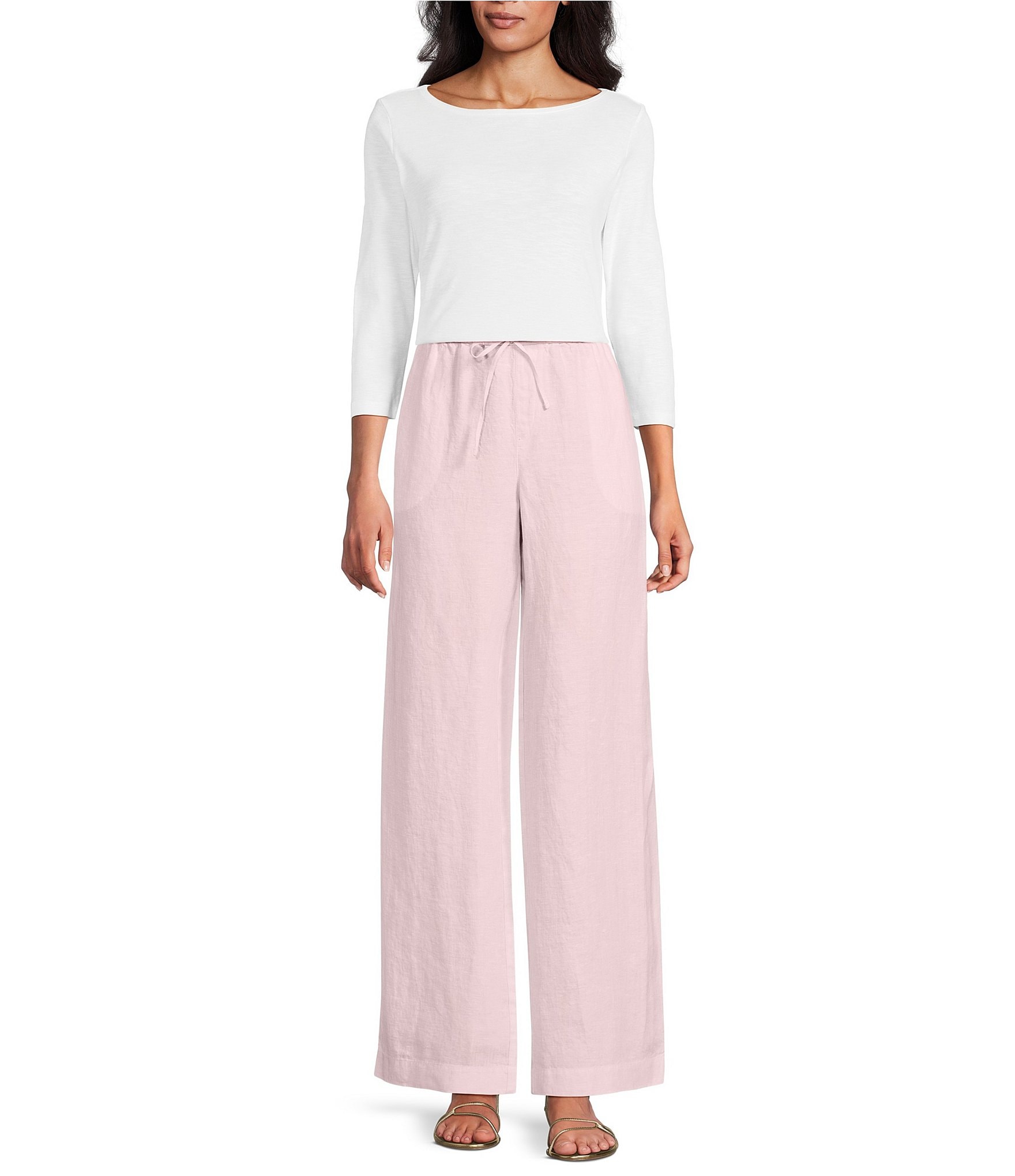 Tommy Bahama Two Palm Easy Lightweight Linen Elastic Drawstring Pants