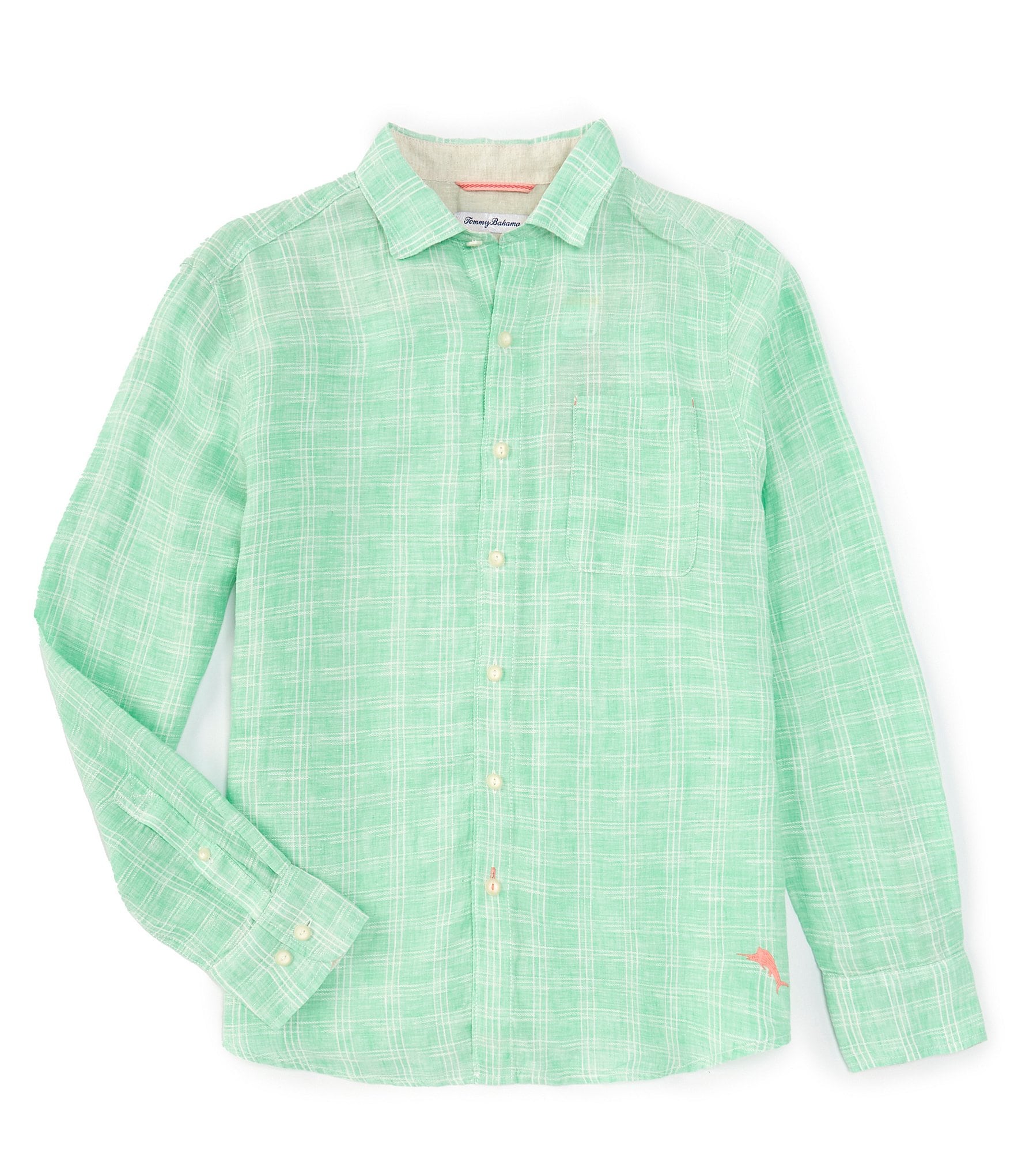 Men's Tommy Bahama Green Florida A&M Rattlers Tropical Horizons Button-Up  Shirt