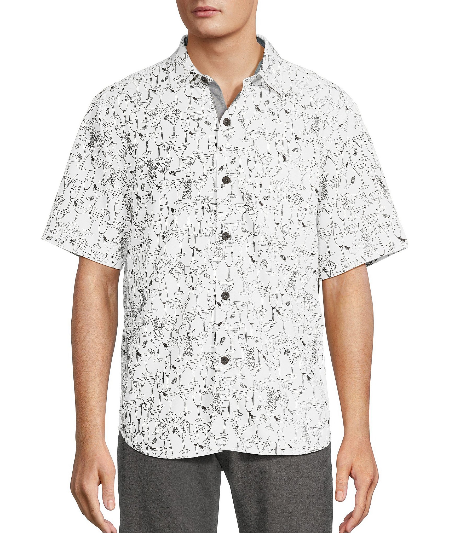 Tommy Bahama Veracruz Cay Fresco Tides Short Sleeve Woven Shirt