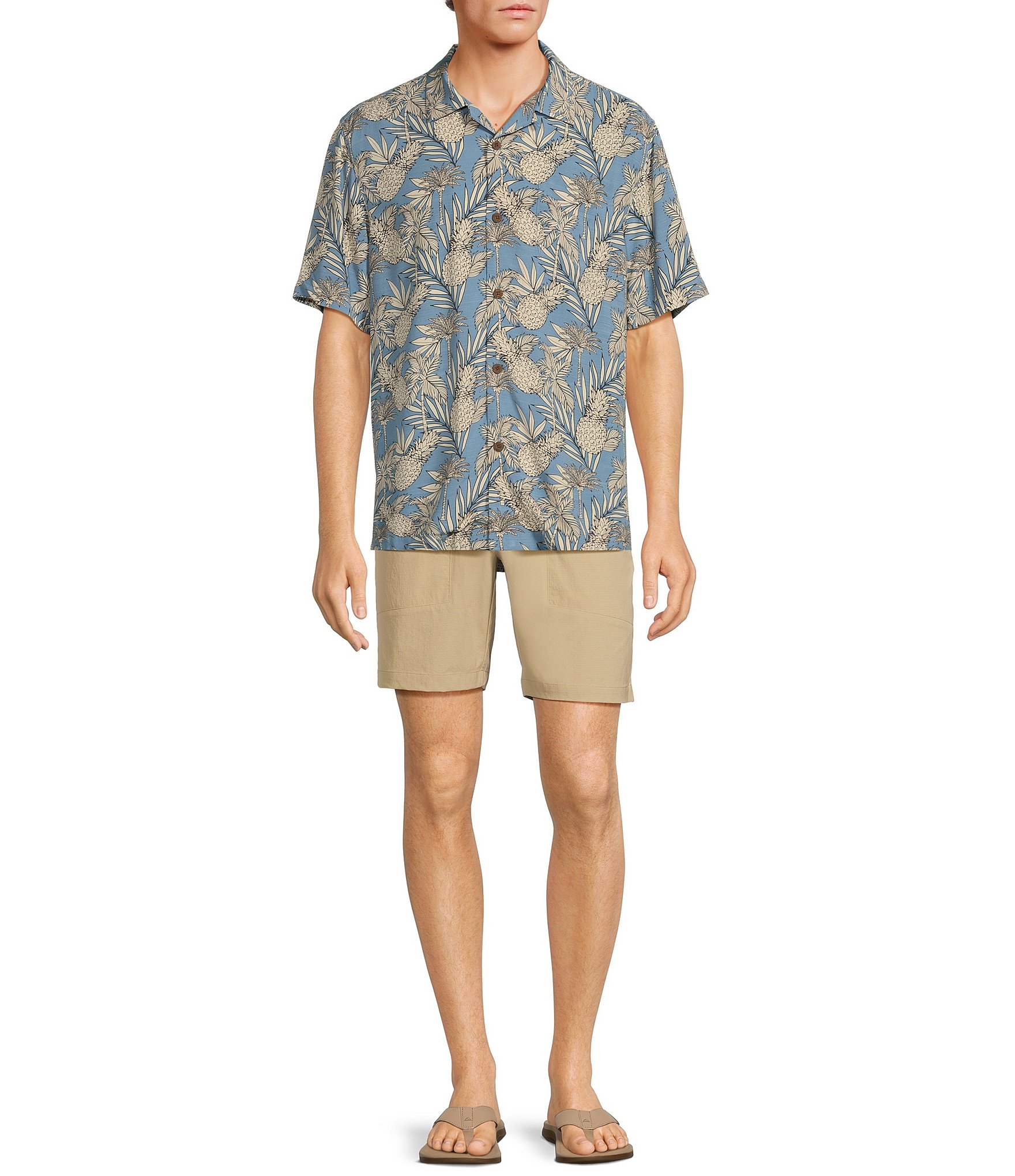 Tommy Bahama Veracruz Cay Pineapple Tropics Woven Shirt