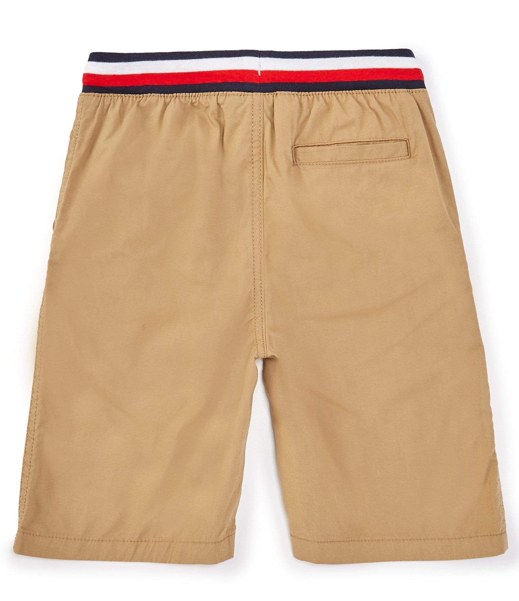 Tommy Hilfiger Big Boys 8-20 Americana-Striped-Waistband Poplin Shorts