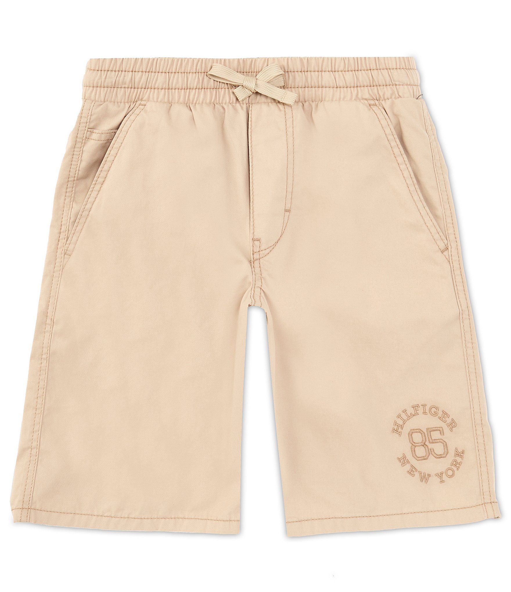 Tommy Hilfiger Big Boys 8-20 Raw-Hem Twill Shorts