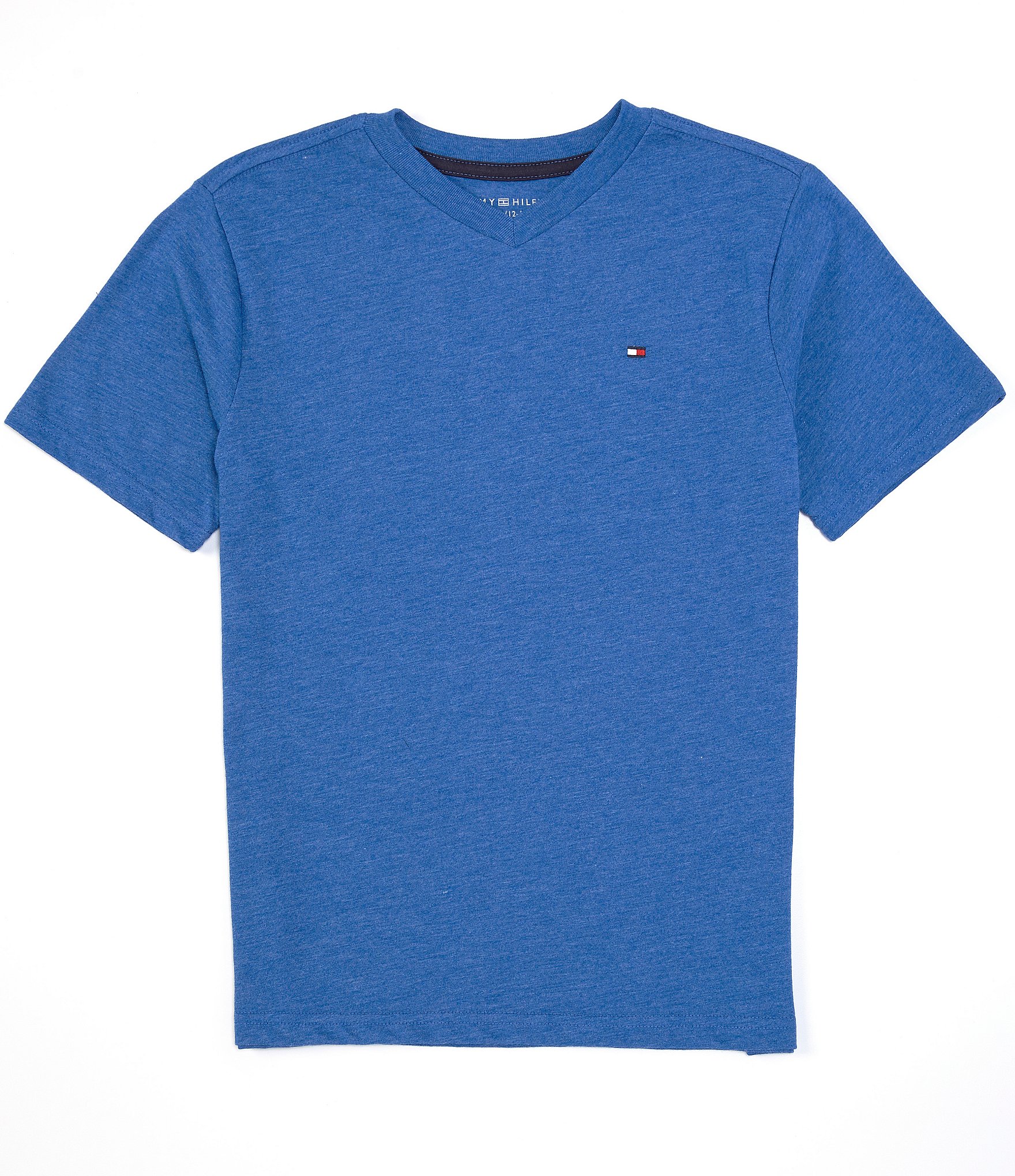 Tommy Hilfiger Big Boys 8-20 Short-Sleeve Classic V-Neck T-Shirt ...