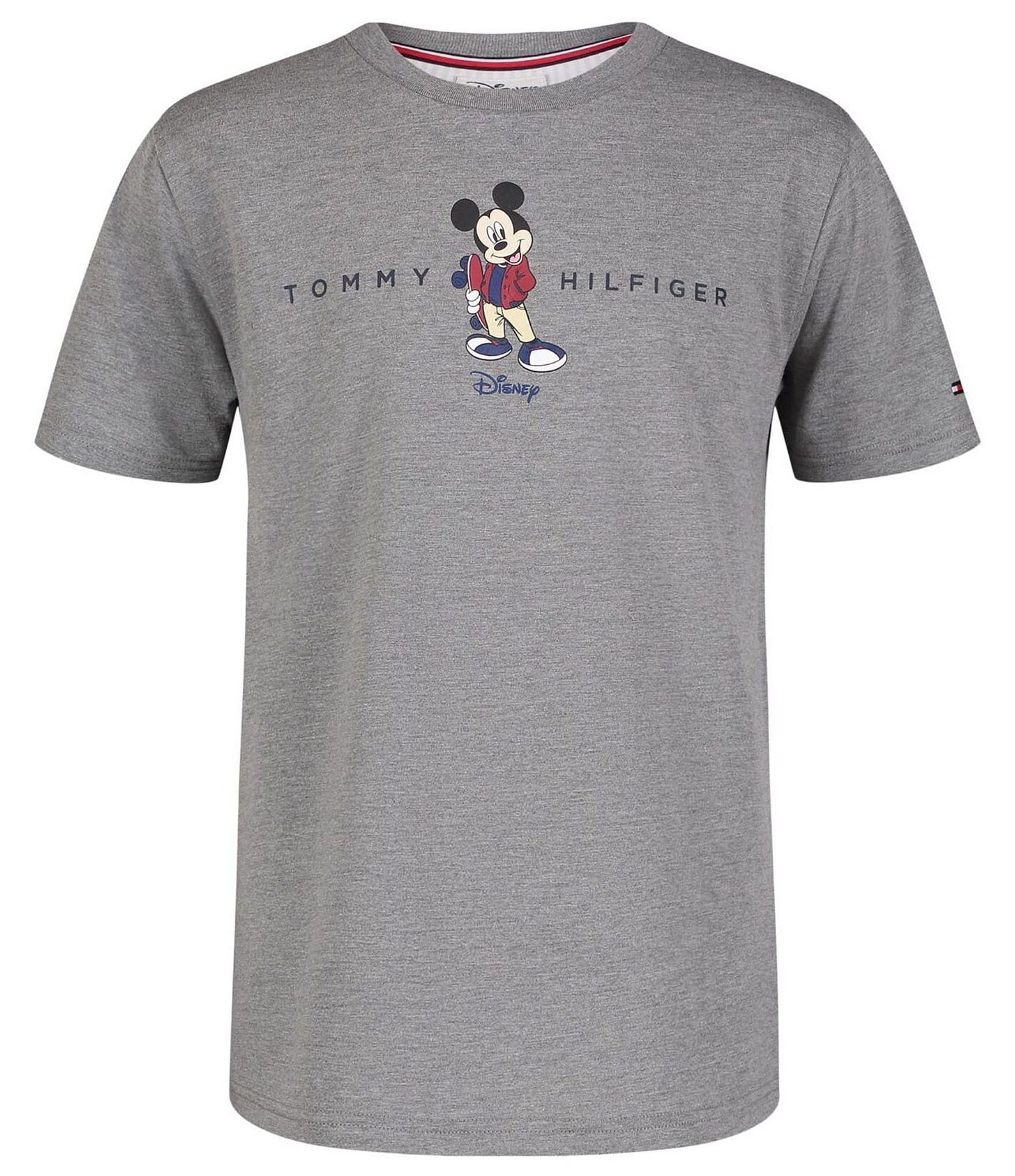 Tommy Hilfiger Mens Cotton T-Shirt Size XL Tall White Short Sleeve