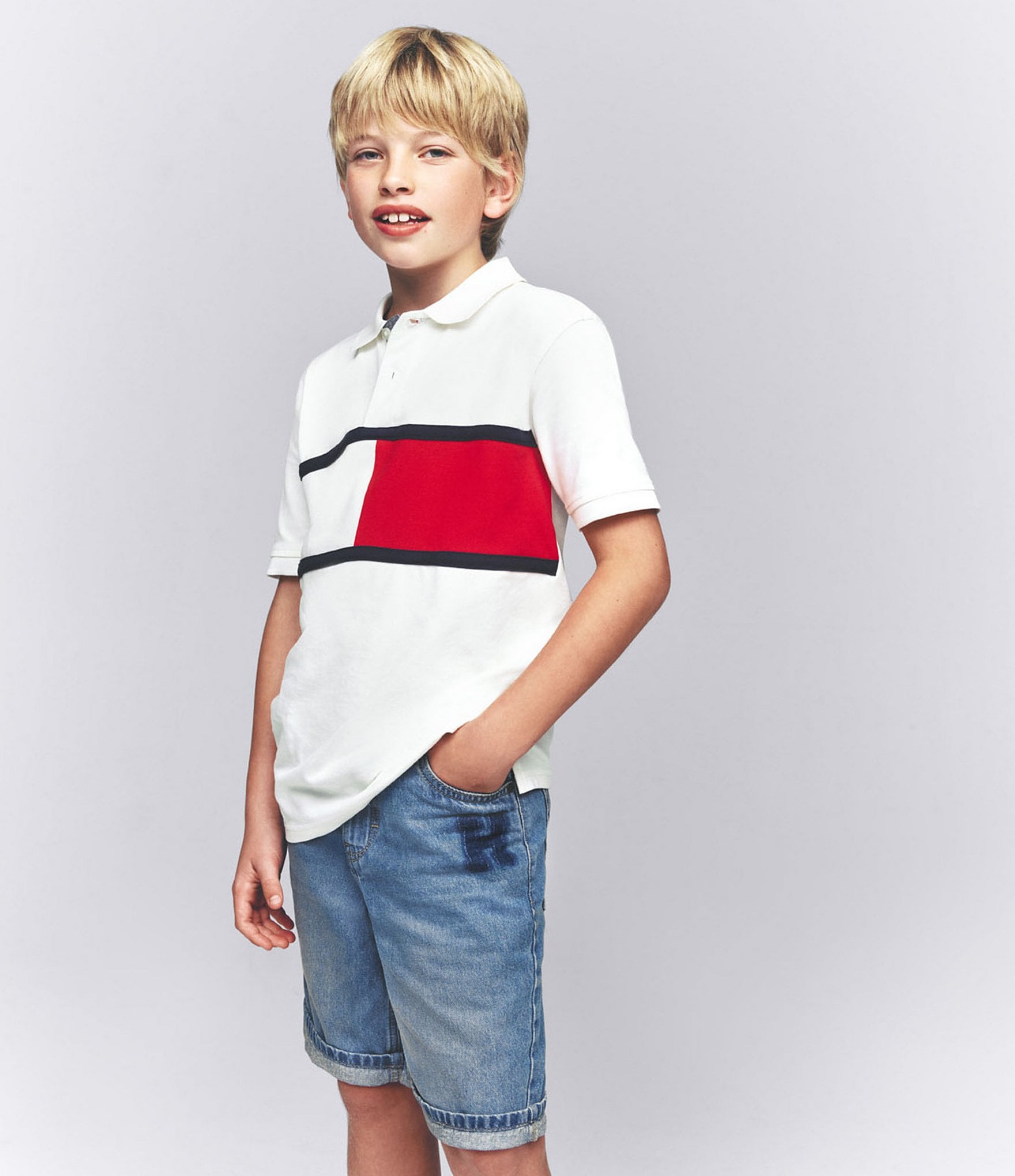 Tommy Hilfiger Little Boys 2T-7 Short-Sleeve Gary Polo Shirt