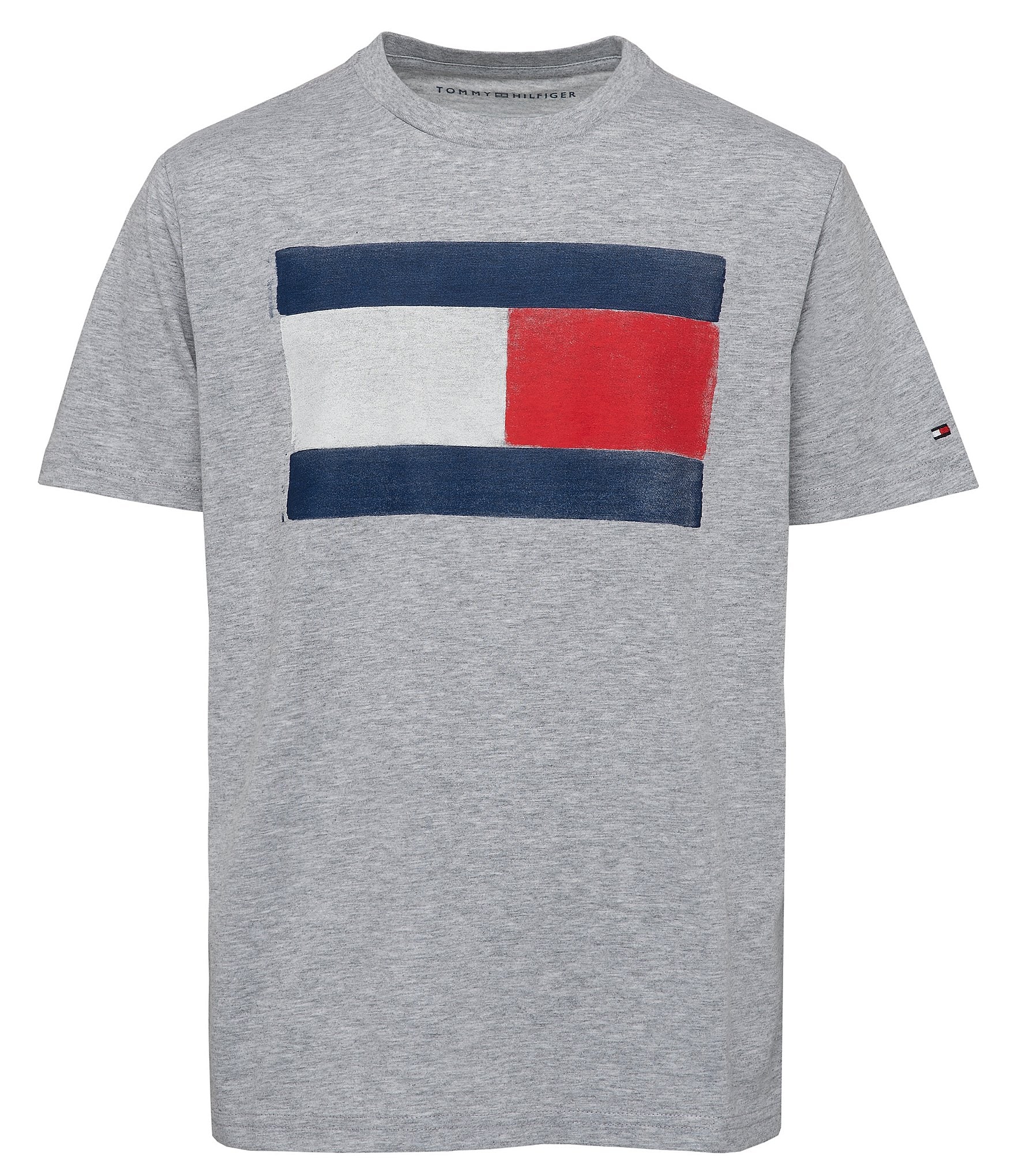 2T-7 Boys | Hilfiger Tommy Vintage Little Dillard\'s Flag T-Shirt Short-Sleeve