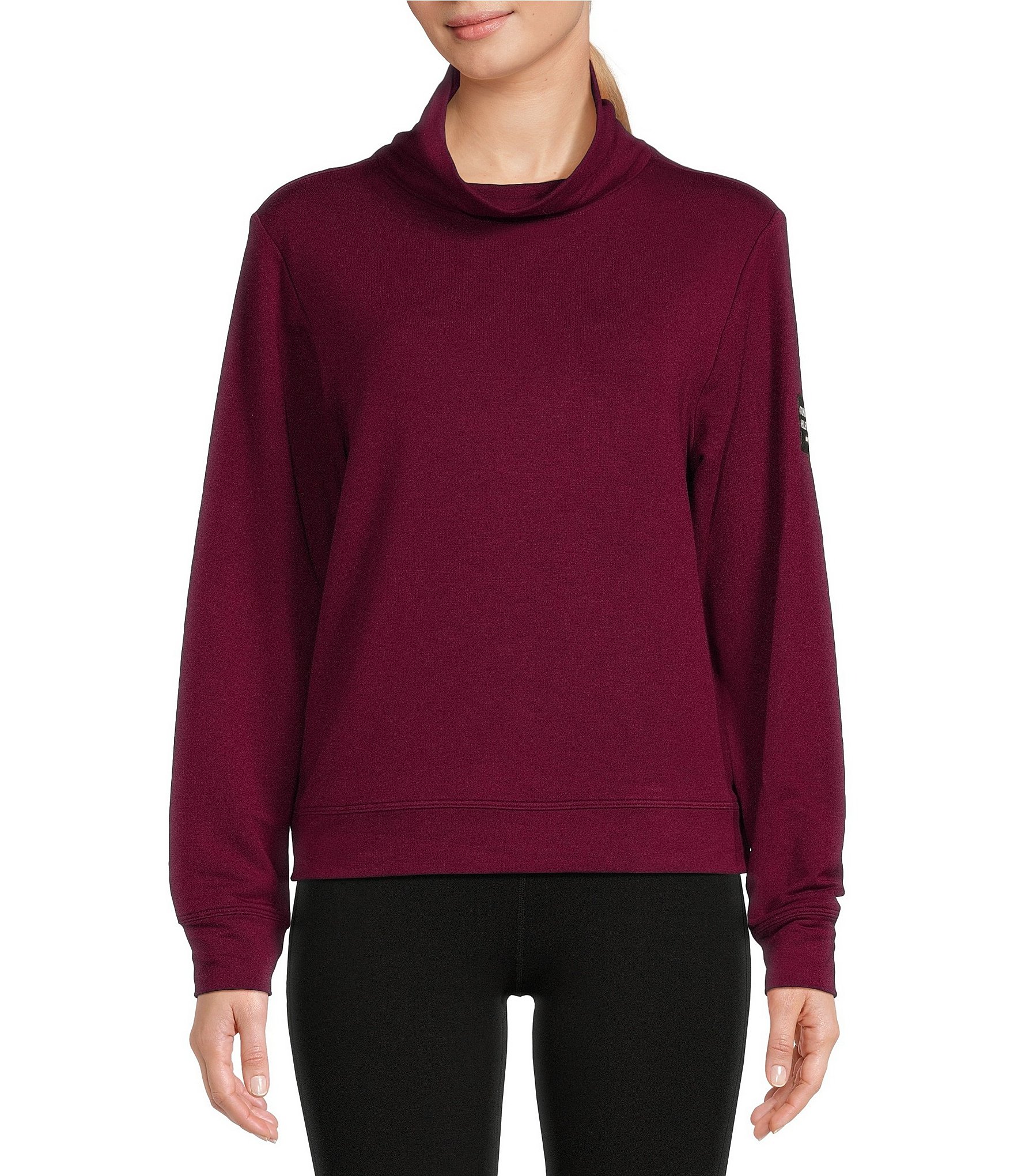 Tommy Hilfiger Sport French Terry Cowl Neck Long Sleeve Pullover | Dillard's