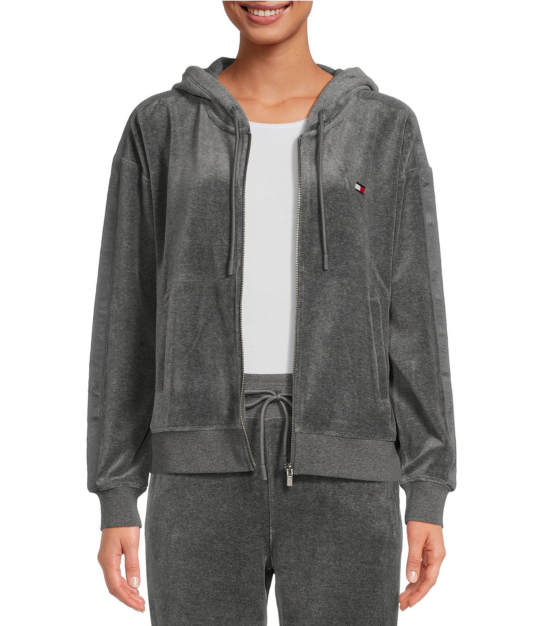 Calvin Klein Performance Long Sleeve Side Slit Hoodie