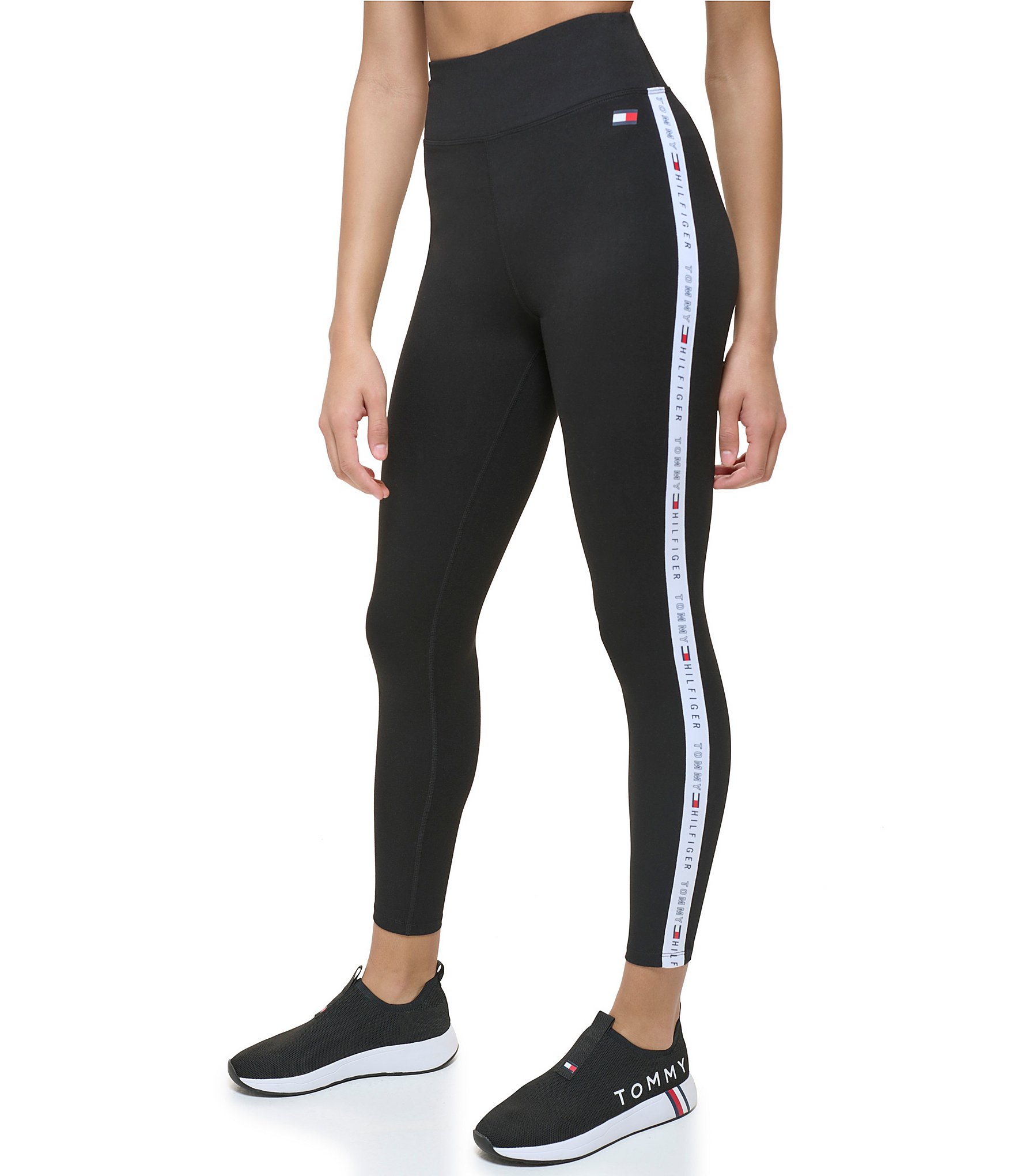 Tommy Sport Hw Shiny Seamless Legging - Seamless tights 