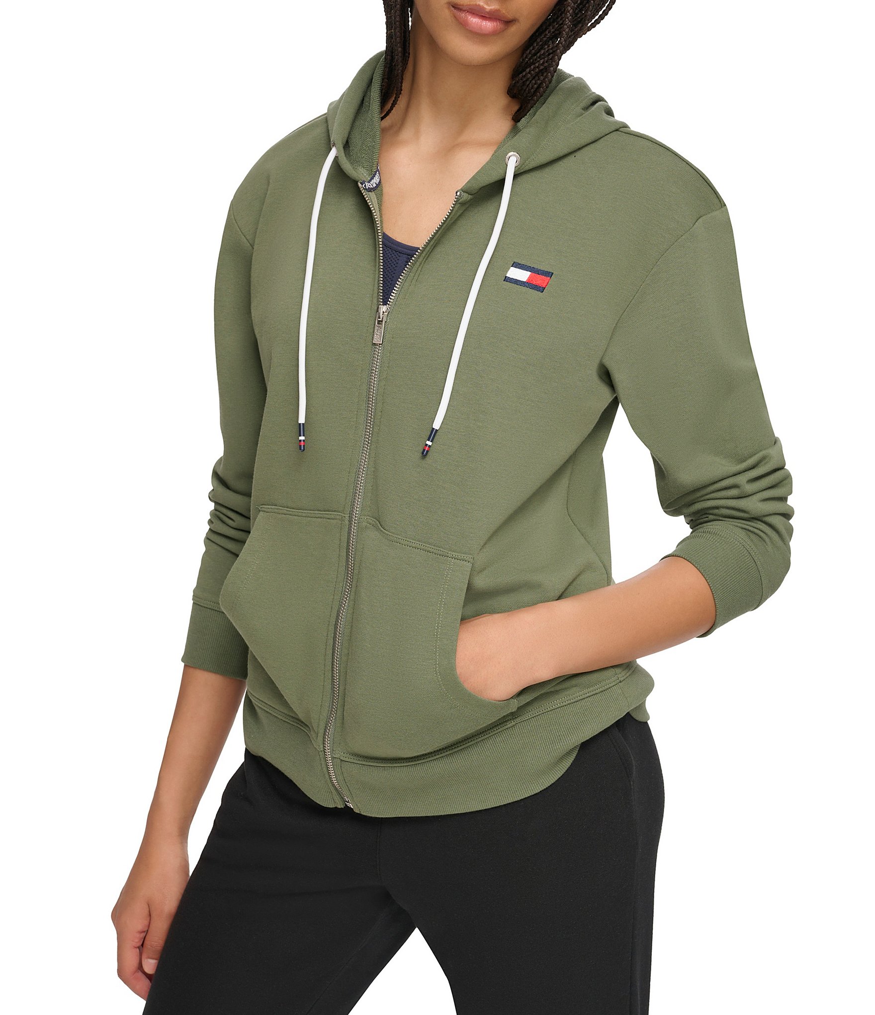 Tommy Hilfiger - relaxed fit arched hilfiger imd sweatshirt - women -  dstore online