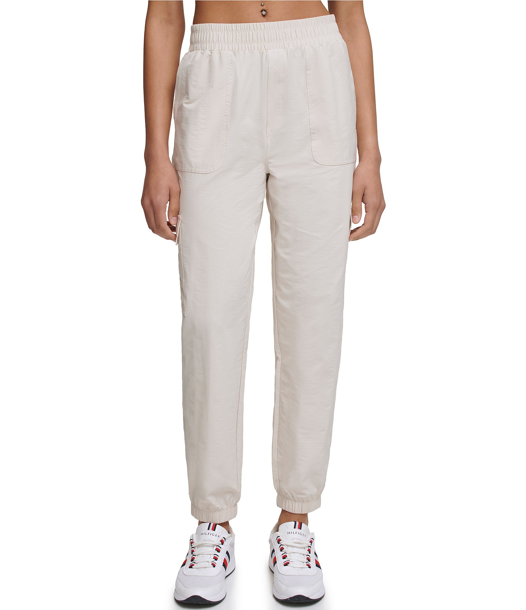 TILLEY Stretch Woven Pull-On Jogger Pants