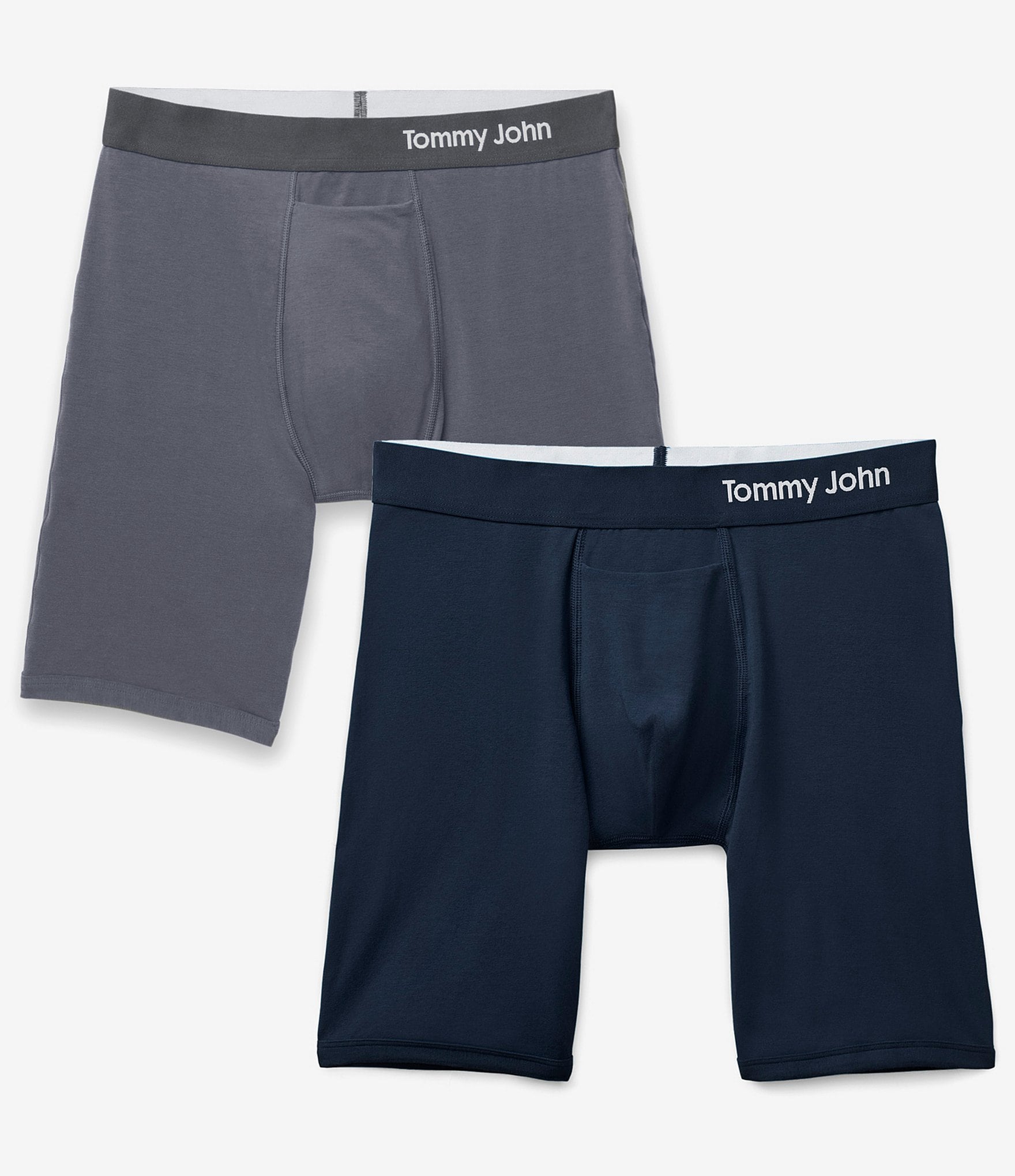 Tommy John Cool Cotton 8#double; Inseam Boxer Briefs 2-Pack