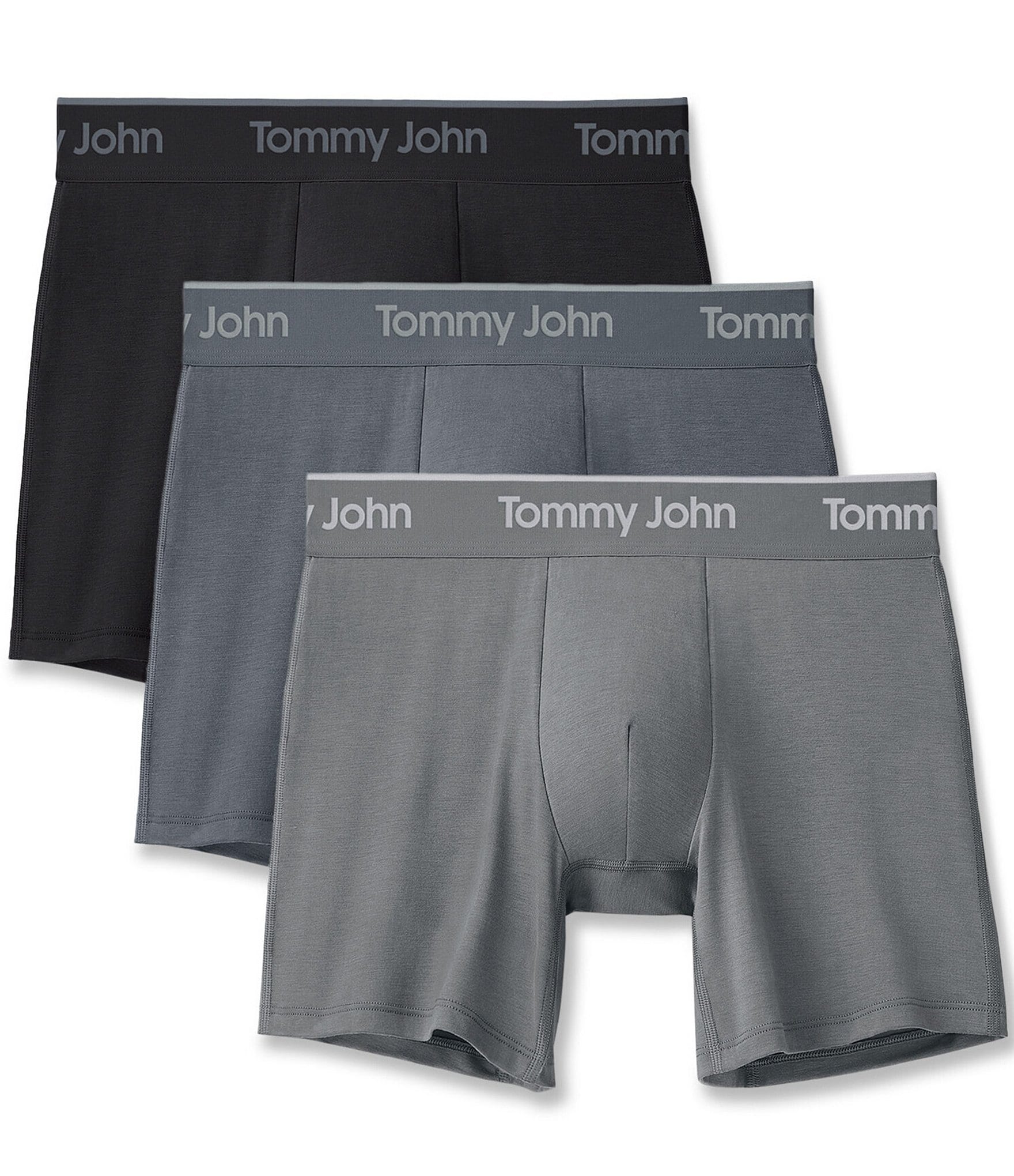 Tommy John Second Skin Modal 6#double; Boxer Brief 3-Pack