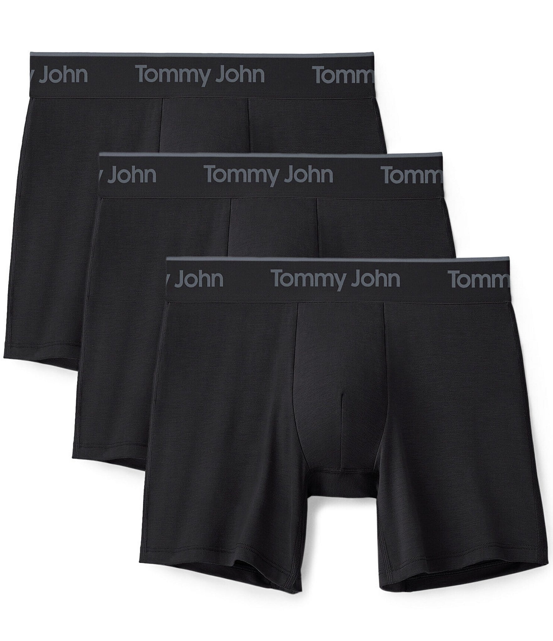 Tommy John Second Skin Modal 6#double; Boxer Brief 3-Pack