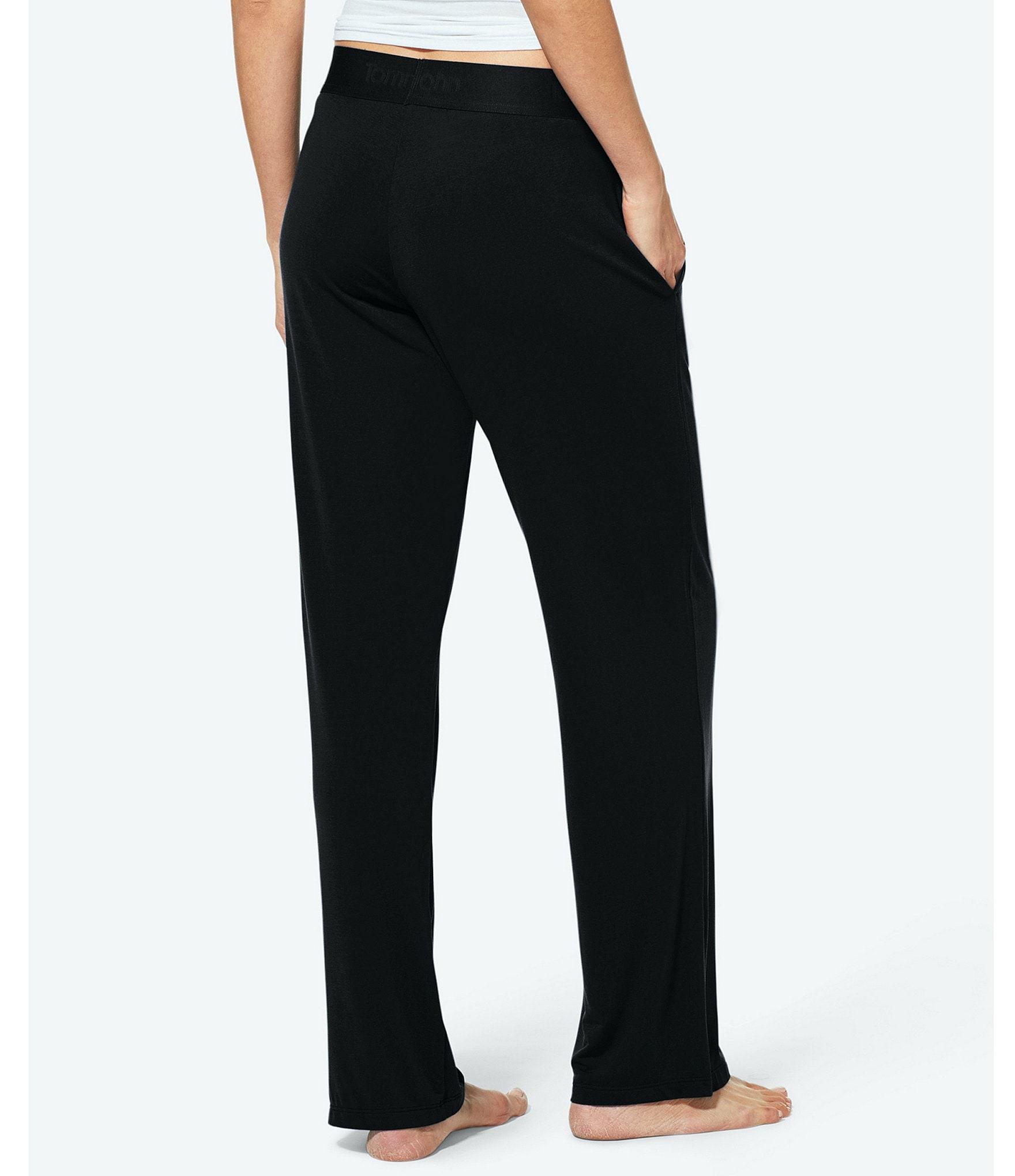 Tommy John Second Skin Solid Knit Front Pocket Lounge Pants