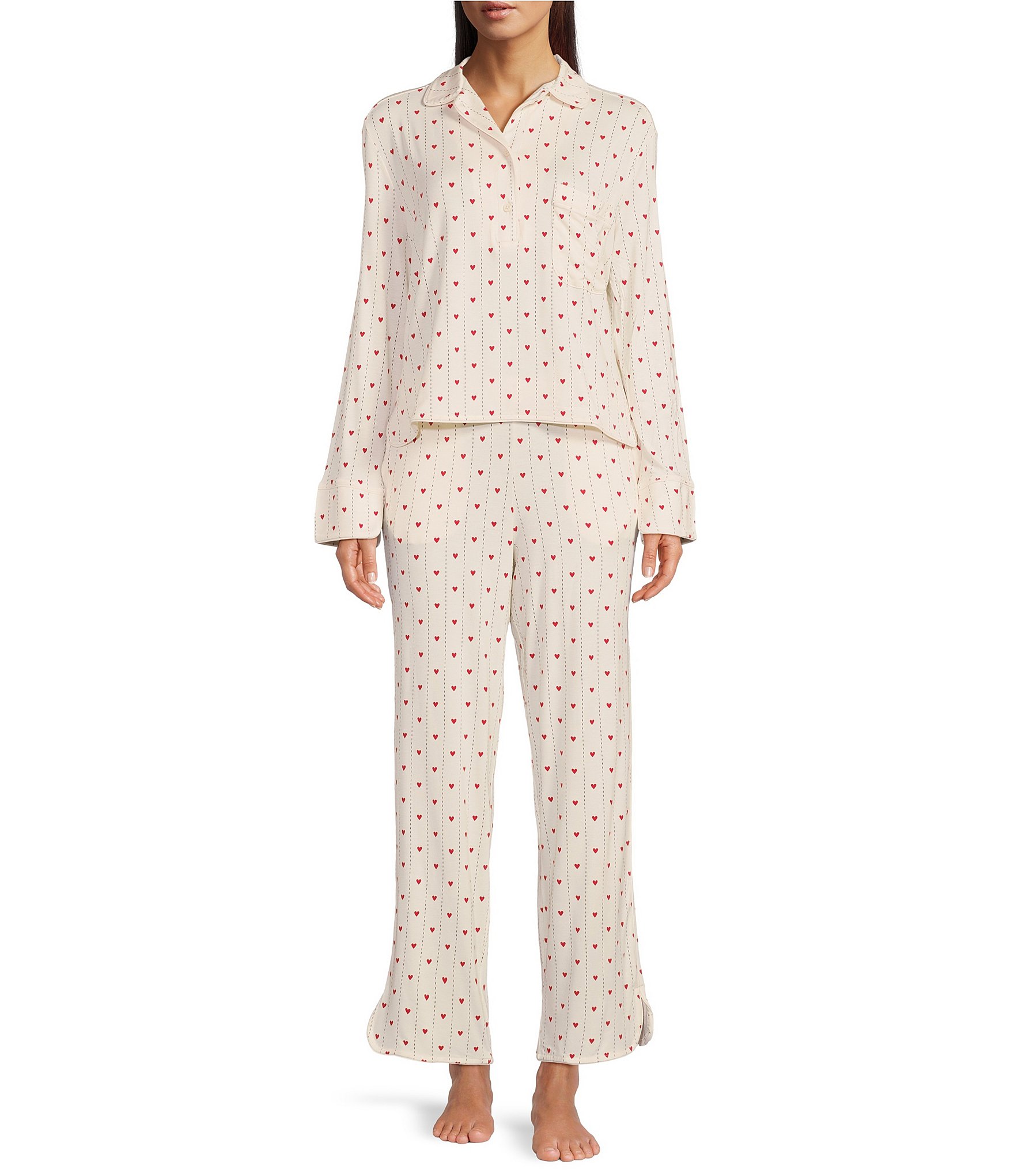 VICTORIAS SECRET Shimmer Knit Long Pajama Set｜TikTok Search