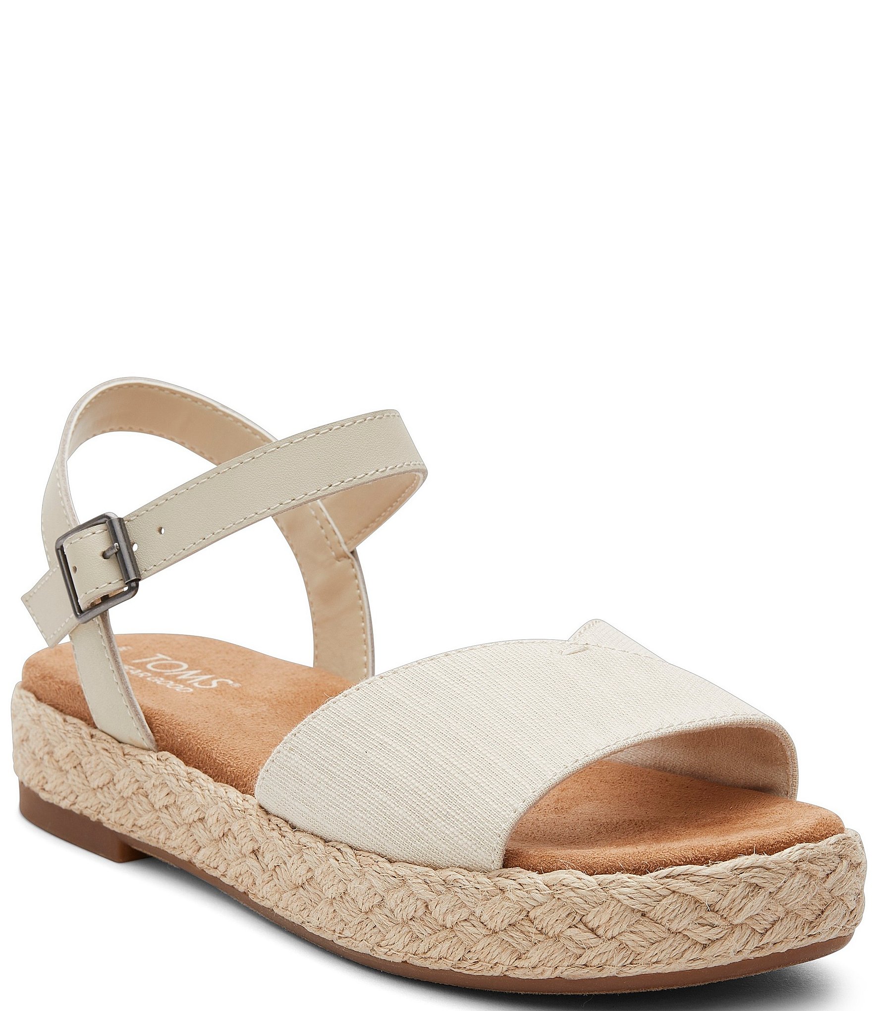 TOMS Abby Woven Espadrille Platform Sandals | Dillard's